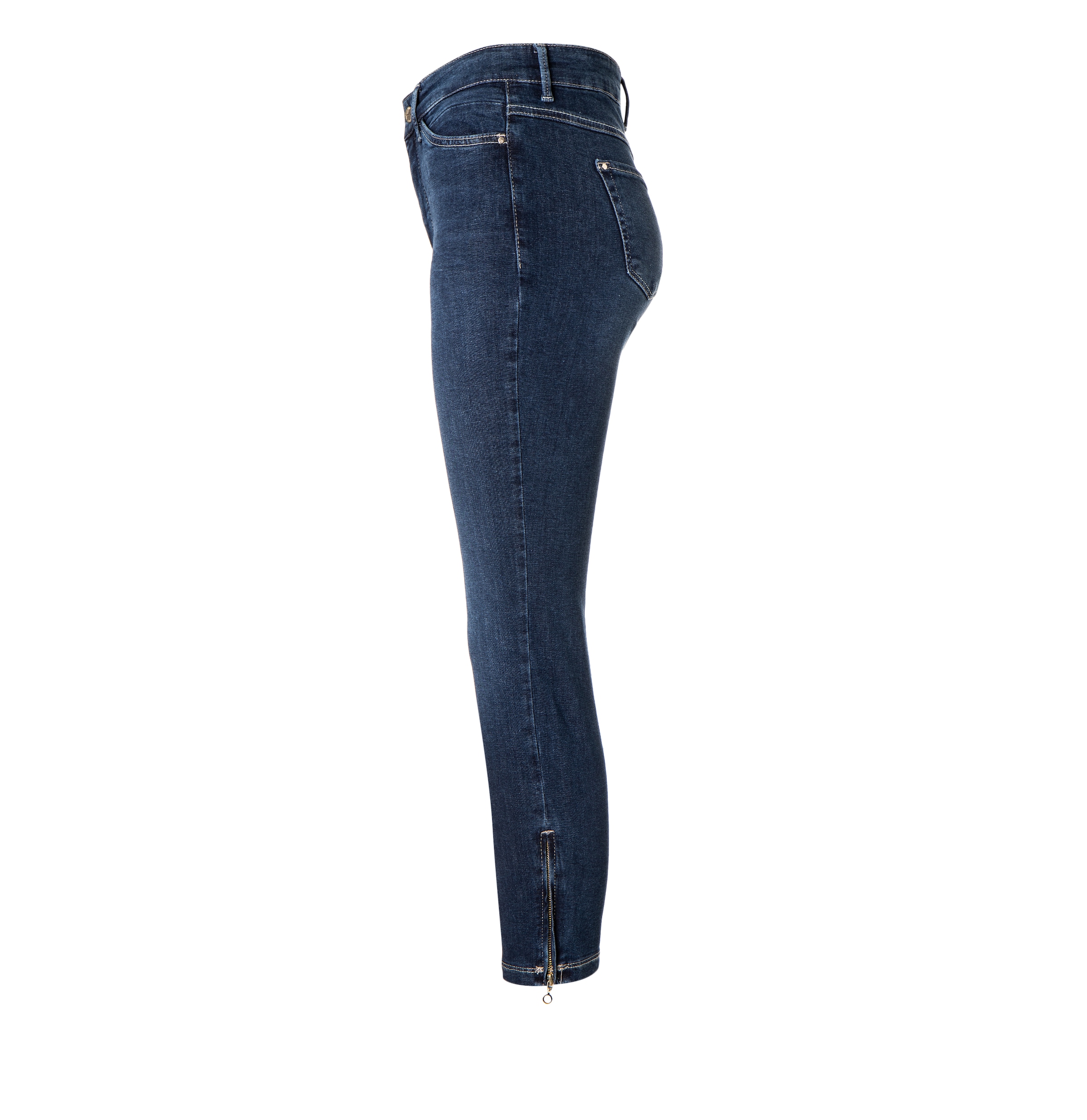 MAC 7/8-Jeans »Dream Chic«, verkürzte Form mit Reissverschluss