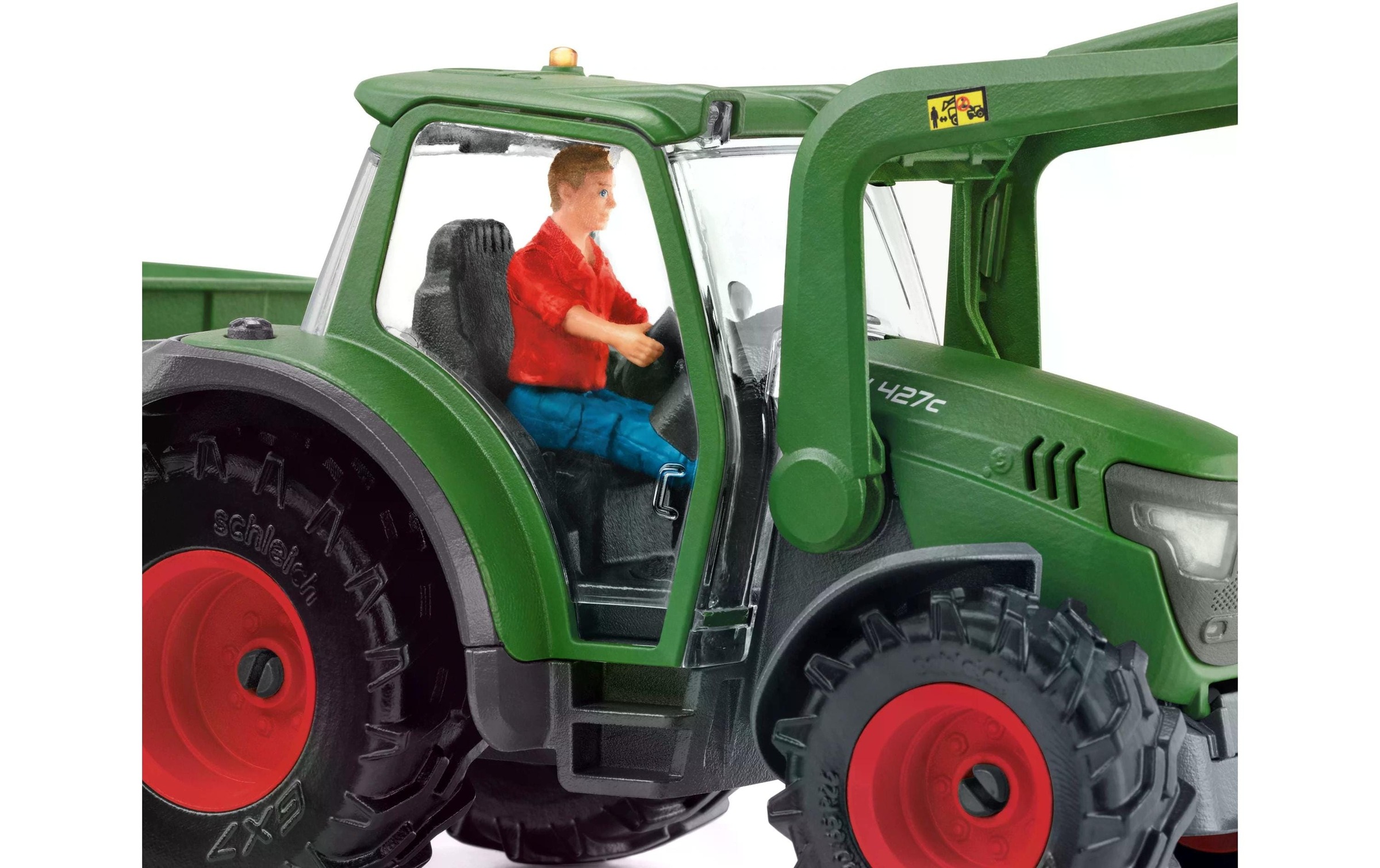Schleich® Spielwelt »Farm World Traktor mit Anhänger«