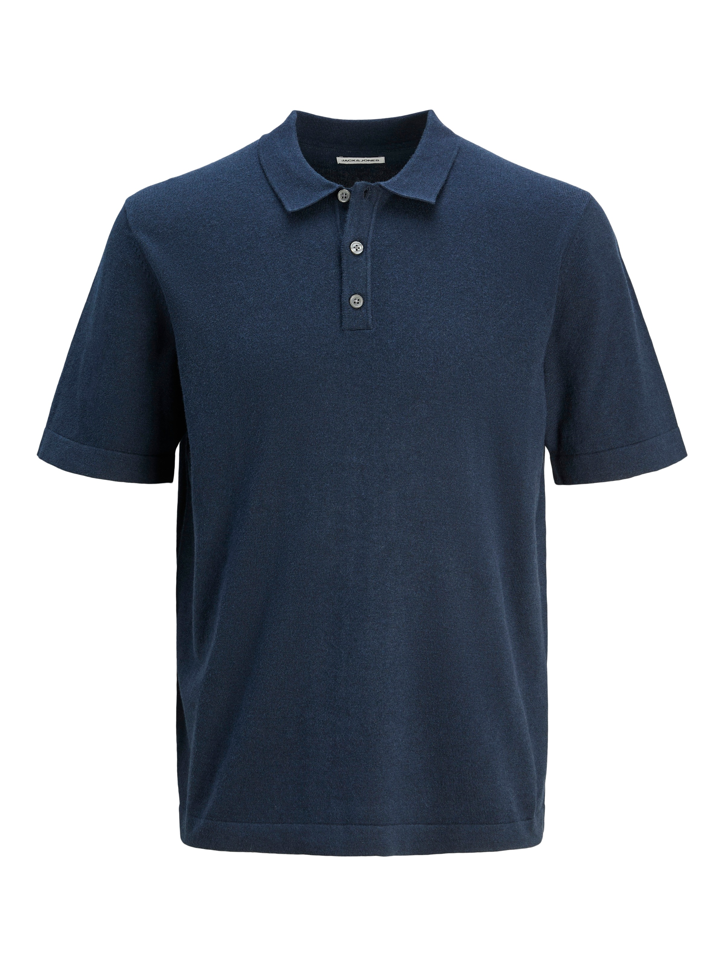 Jack & Jones Kurzarmpullover »JJEEMIL KNIT RELAXED POLO SS SN«, mit Polo Kragen
