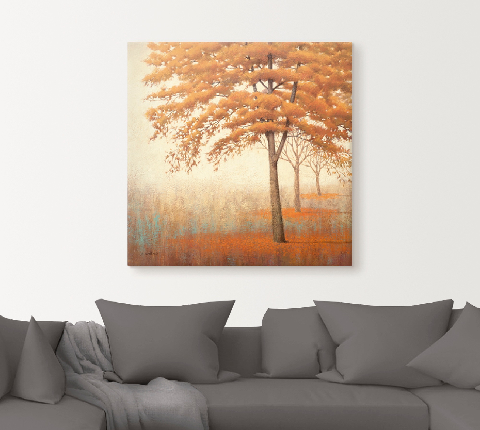 Artland Wandbild »Herbst Baum I«, Bäume, (1 St.), als Leinwandbild, Poster in verschied. Grössen