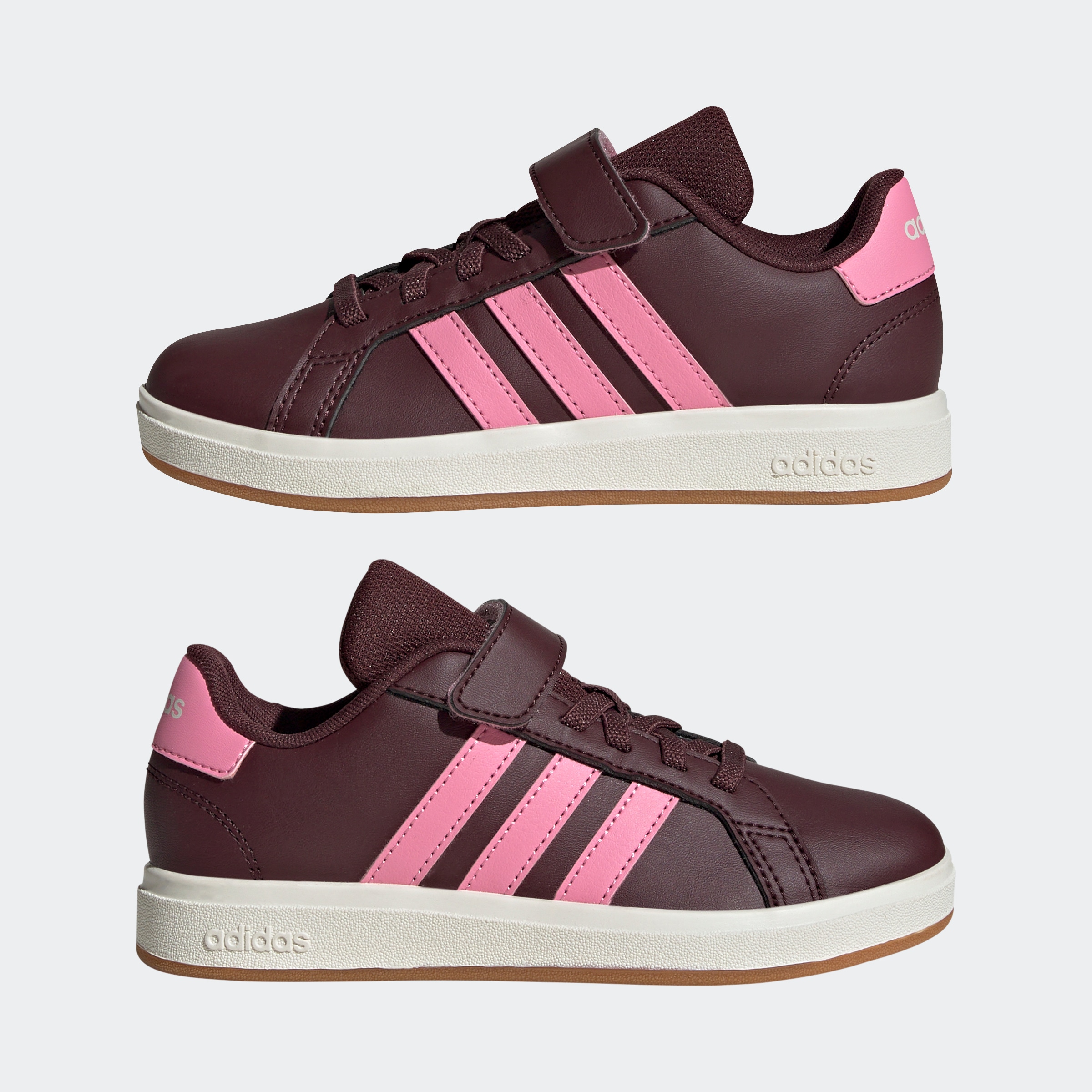 adidas Sportswear Sneaker »GRAND COURT 2.0 KIDS«, Design auf den Spuren des adidas Superstar