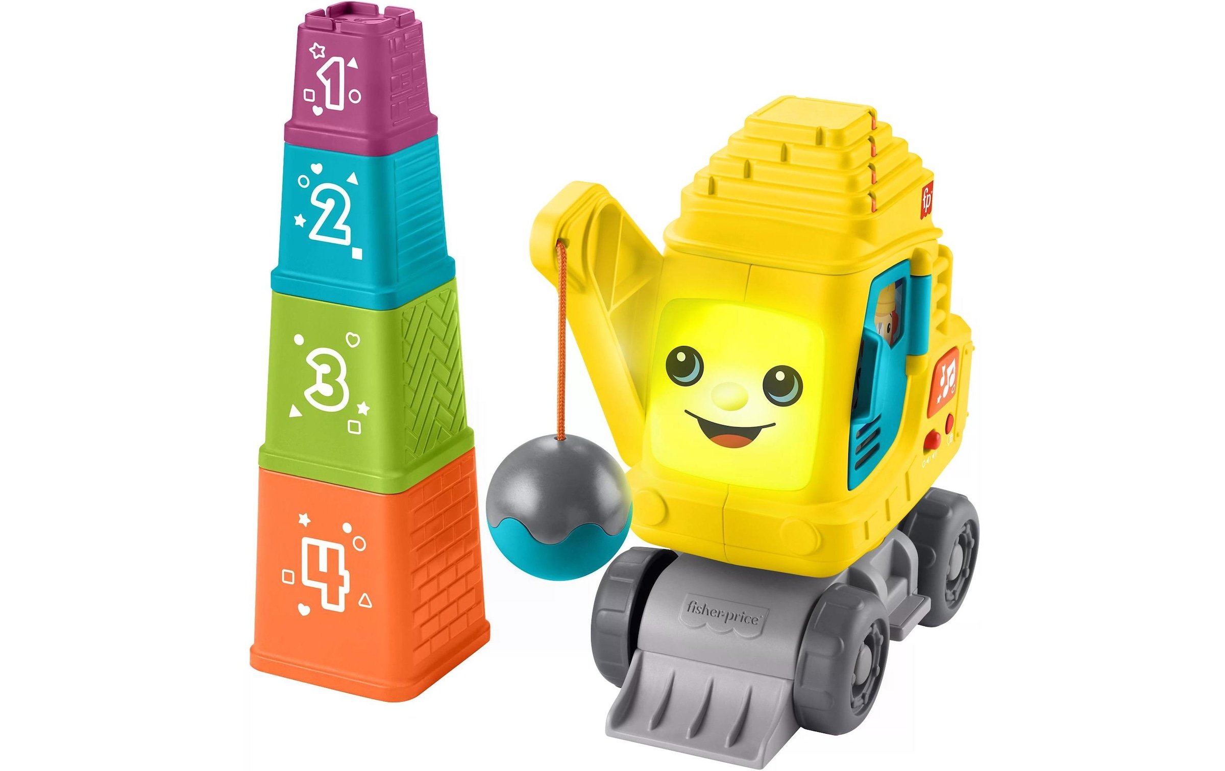 Fisher-Price® Lernspielzeug »Count Stack Crane«