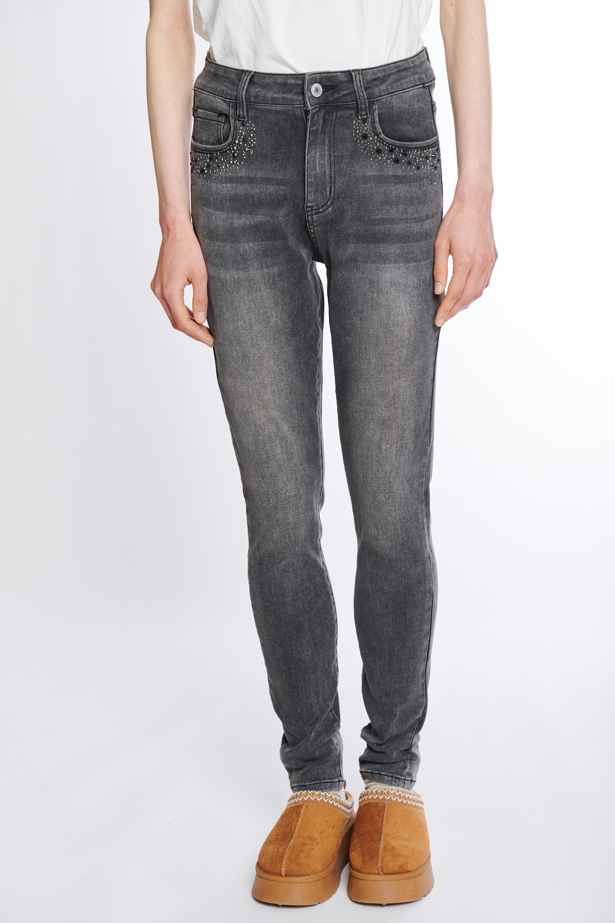 HaILY’S Skinny-fit-Jeans "LG HW C JN Gl44ina"