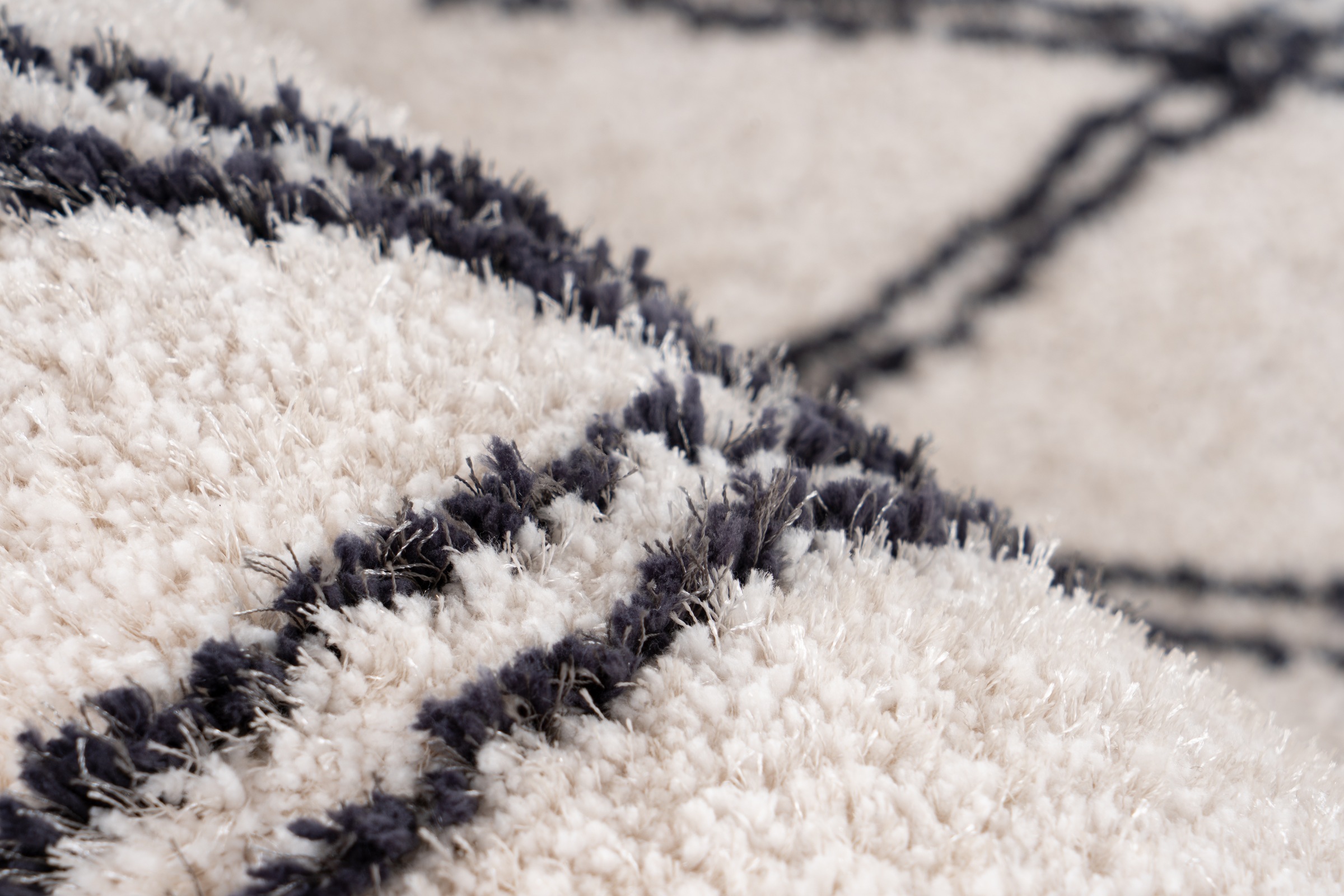 me gusta Teppich »Orlando 425«, rechteckig, 27 mm Höhe, Weicher Hochflorteppich, dezent gestaltet,Fussbodenheizung geeignet