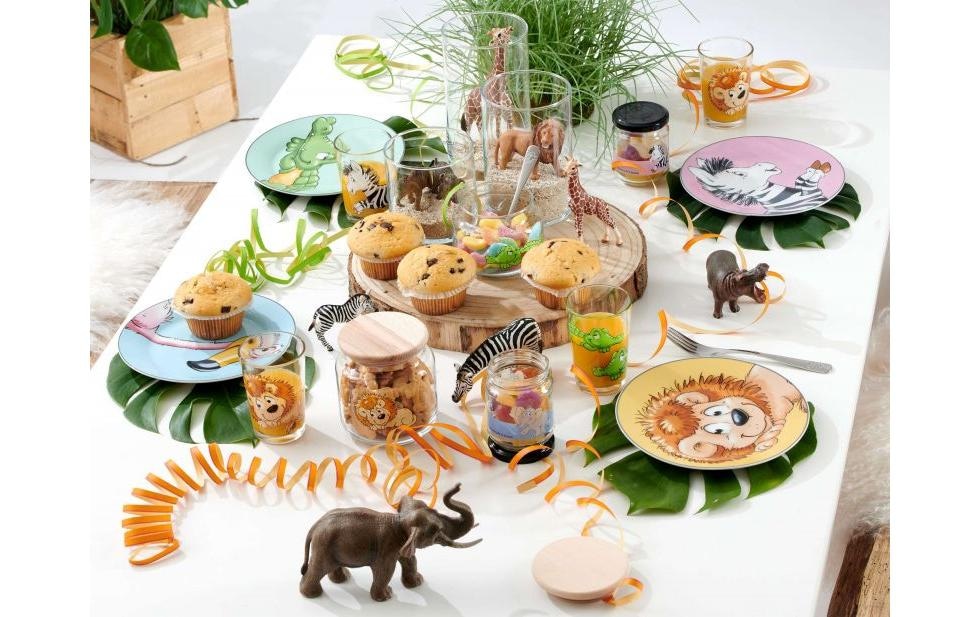 Ritzenhoff & Breker Kinderbesteck »Happy Zoo 4-teilig«, (4 tlg.)