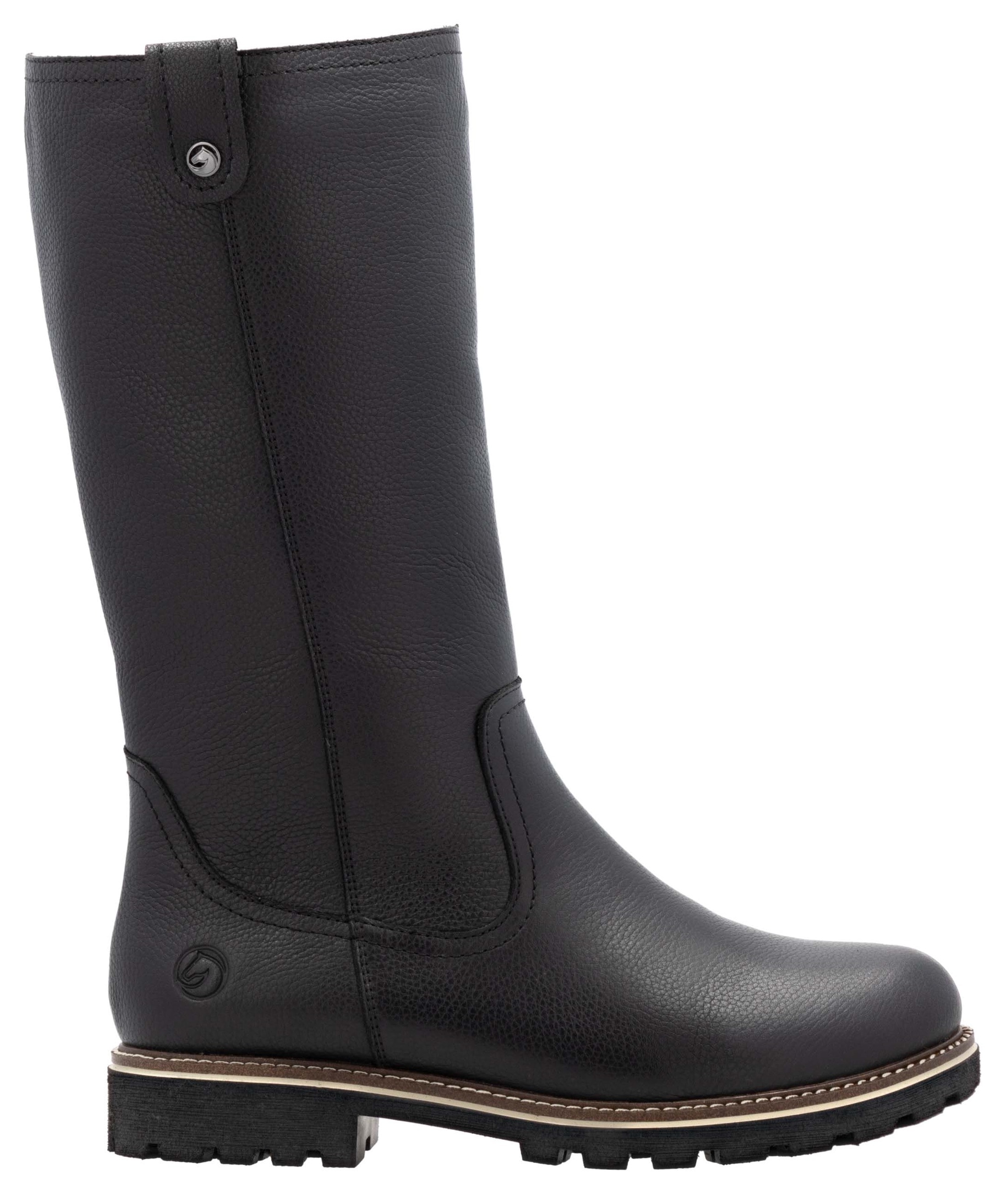 Remonte Winterstiefel, Blockabsatz, Stiefel, Langschaftstiefel mit Innenreissverschluss