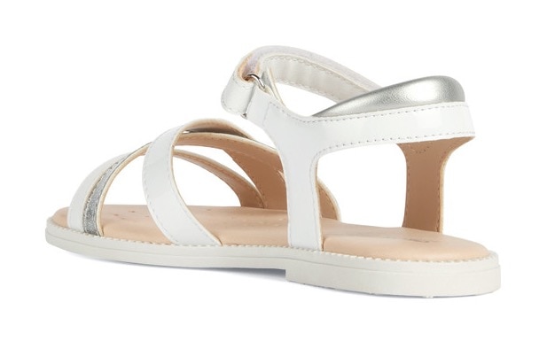 Geox Sandale »J SANDAL KARLY GIRL«, Sommerschuh, Klettschuh, Sandalette, mit Klettverschluss