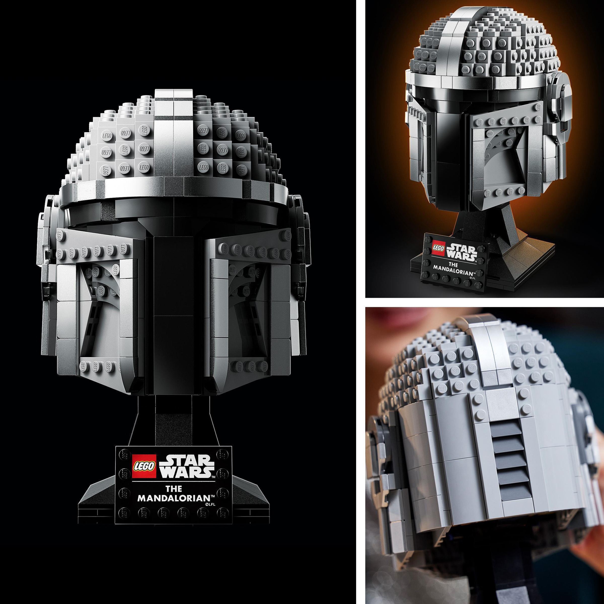 LEGO® Konstruktionsspielsteine »Mandalorianer Helm (75328), LEGO® Star Wars™«, (584 St.), Made in Europe