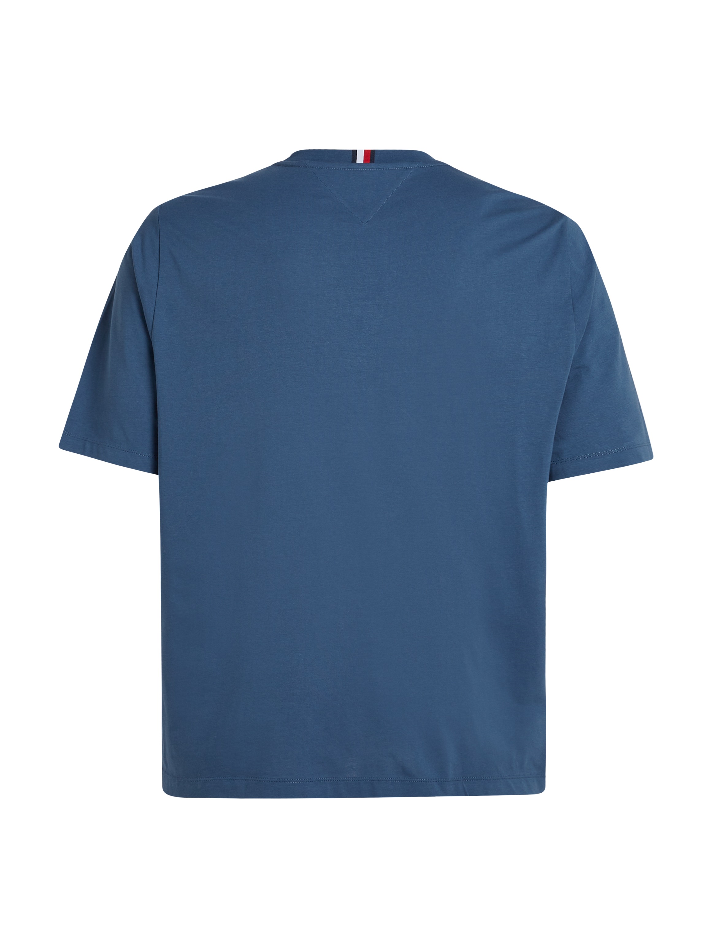 Tommy Hilfiger Big & Tall T-Shirt »BT-CHEST STRIPE TEE-B«, Grosse Grössen mit Logostickerei