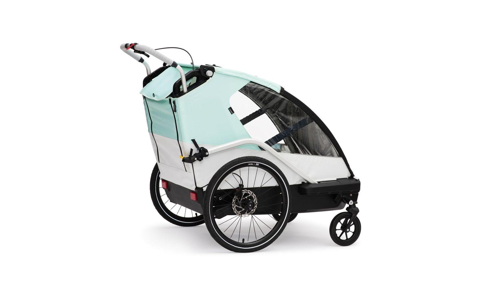 Fahrradkinderanhänger »Leggero Leggero Vento R2 Sport 2 Plätze«