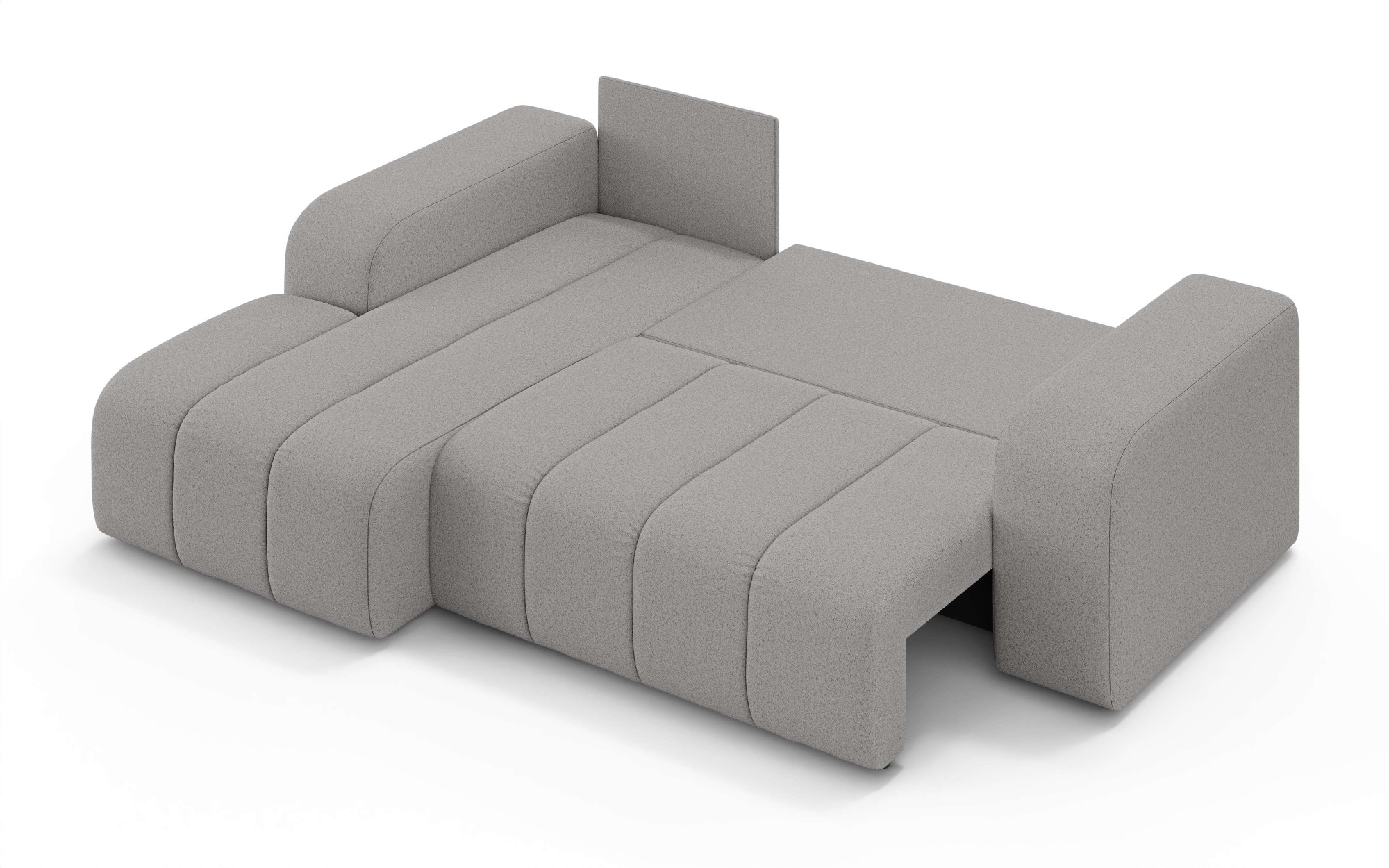 INOSIGN Ecksofa »CASSY L-Form, Schlafsofa mit Bettkasten, Masse B/T/H: 245/165/88 cm«, mit 2 Rückenkissen, Recamiere rechts oder links bestellbar