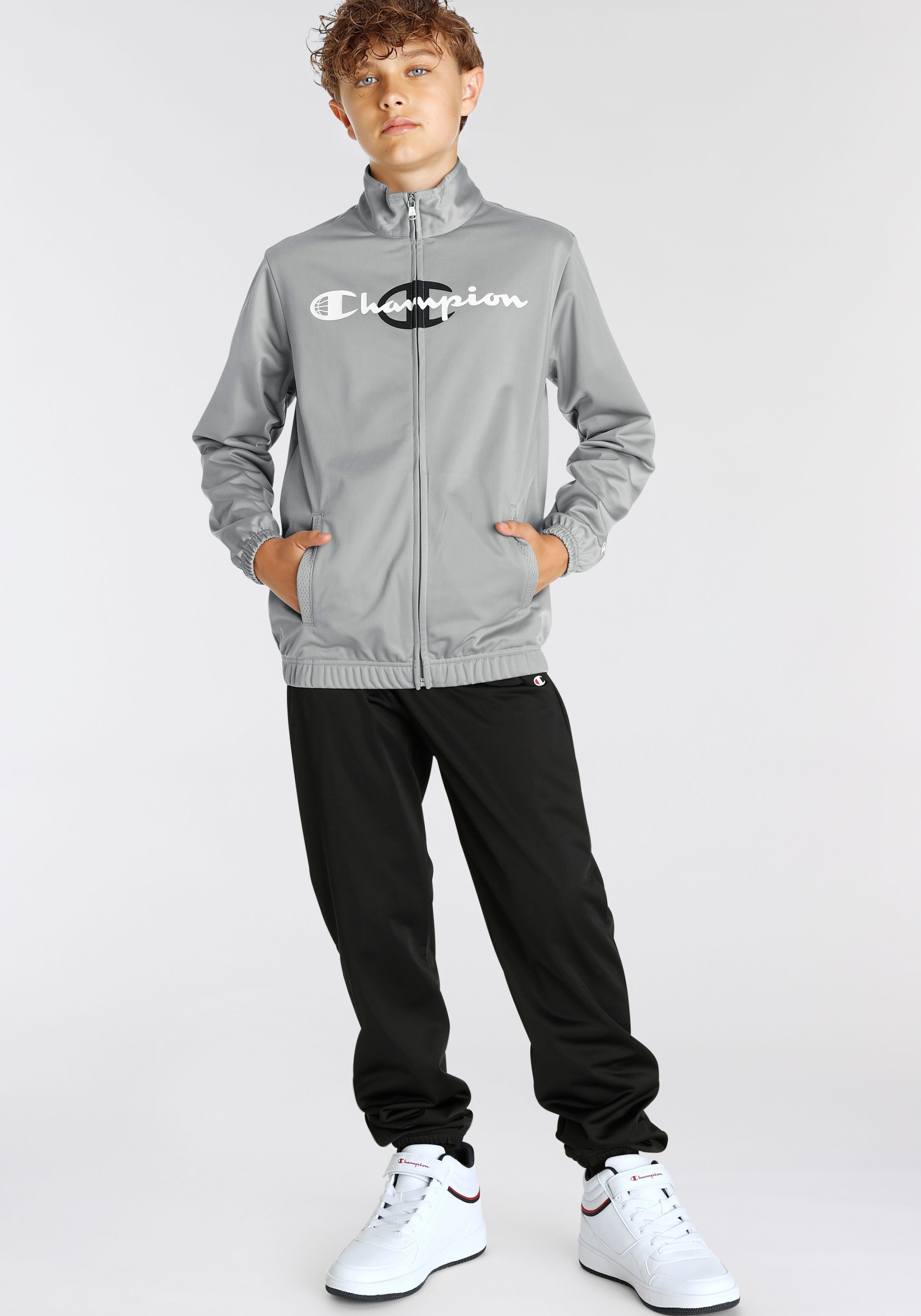 ✵ Champion (2 online - tlg.) »Full Tracksuit Zip Trainingsanzug kaufen für Jelmoli-Versand | Kinder«