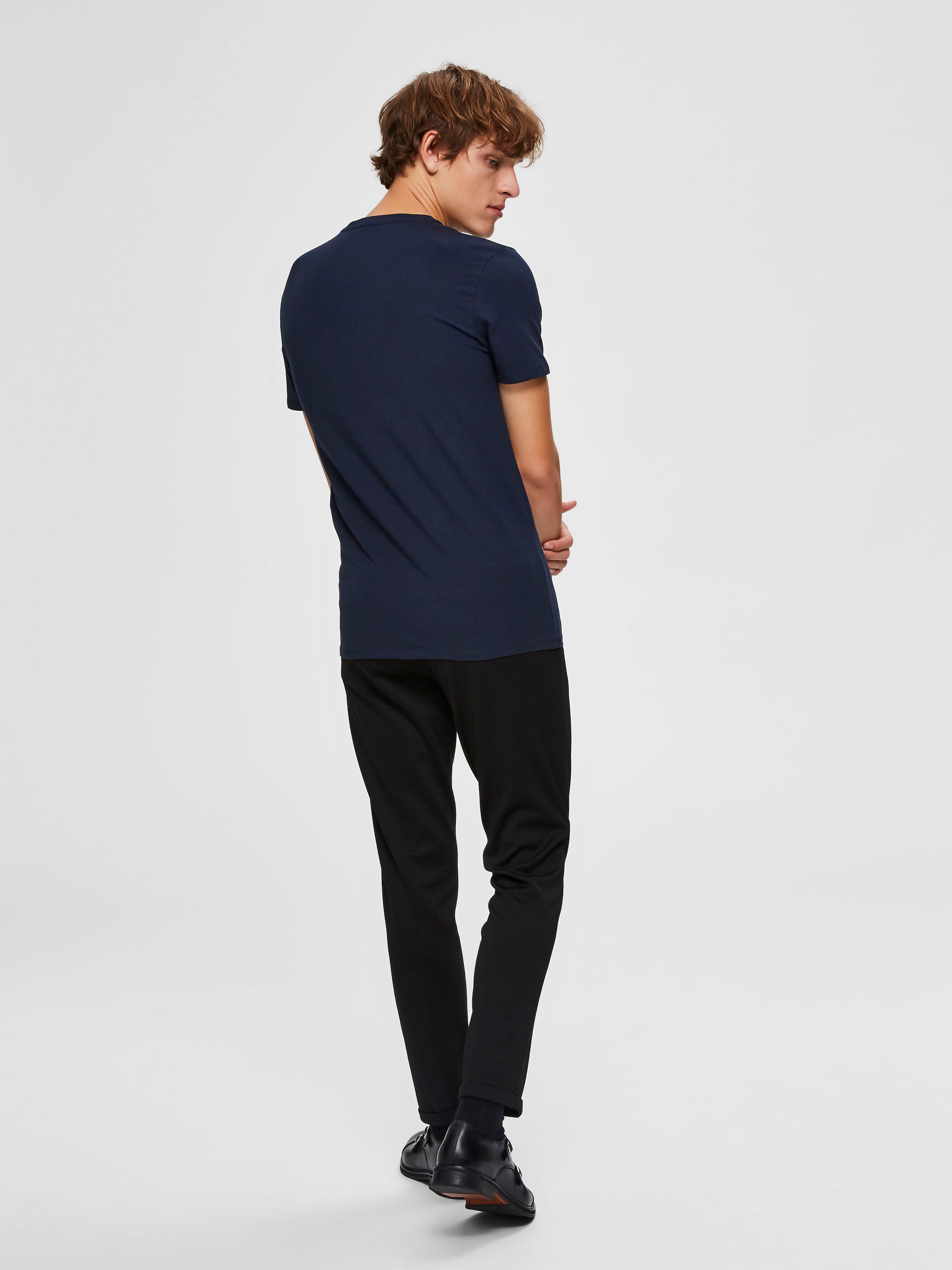 SELECTED HOMME Rundhalsshirt »Basic T-Shirt«