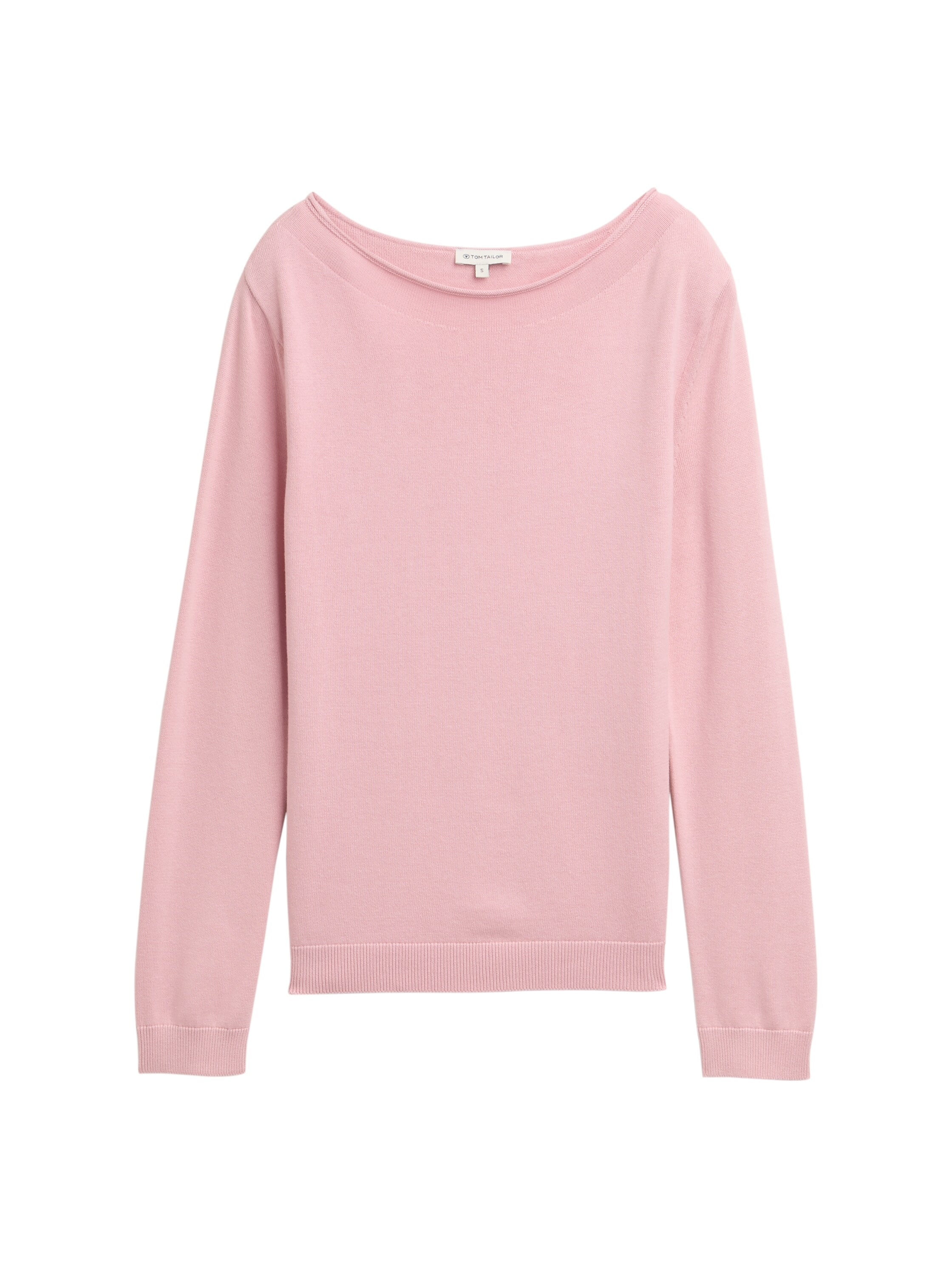 TOM TAILOR Strickpullover, mit U-Boot Ausschnitt