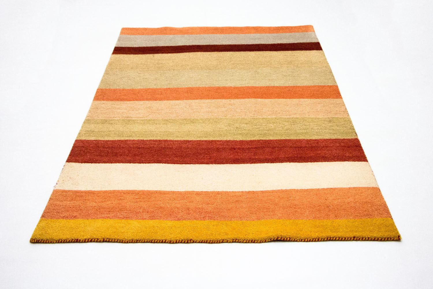 | »Gabbeh Jelmoli-Versand handgeknüpft mehrfarbig«, Wollteppich Teppich handgeknüpft online kaufen morgenland rechteckig,