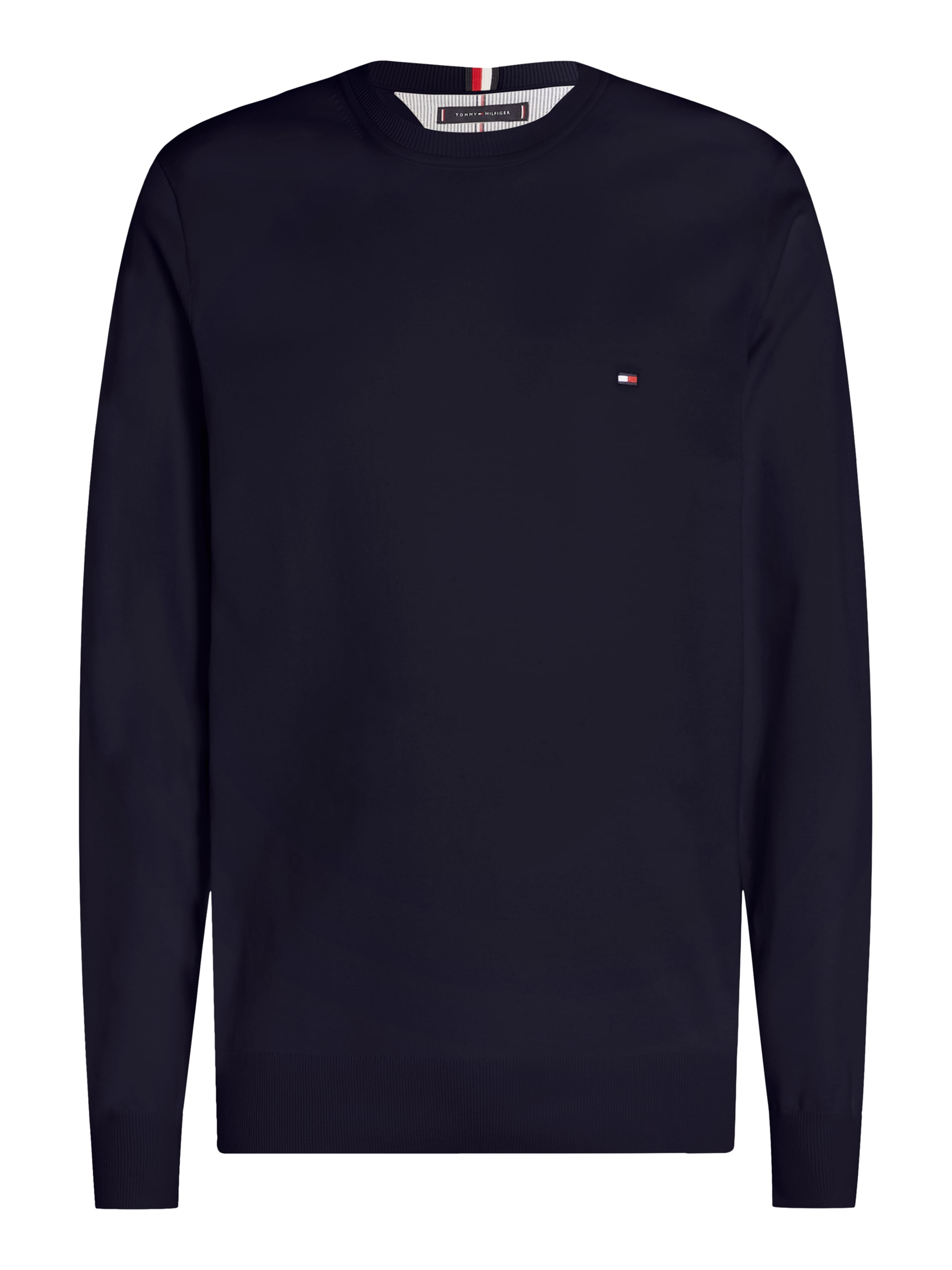 Tommy Hilfiger V-Ausschnitt-Pullover »PIMA ORG CTN CASHMERE V NECK«