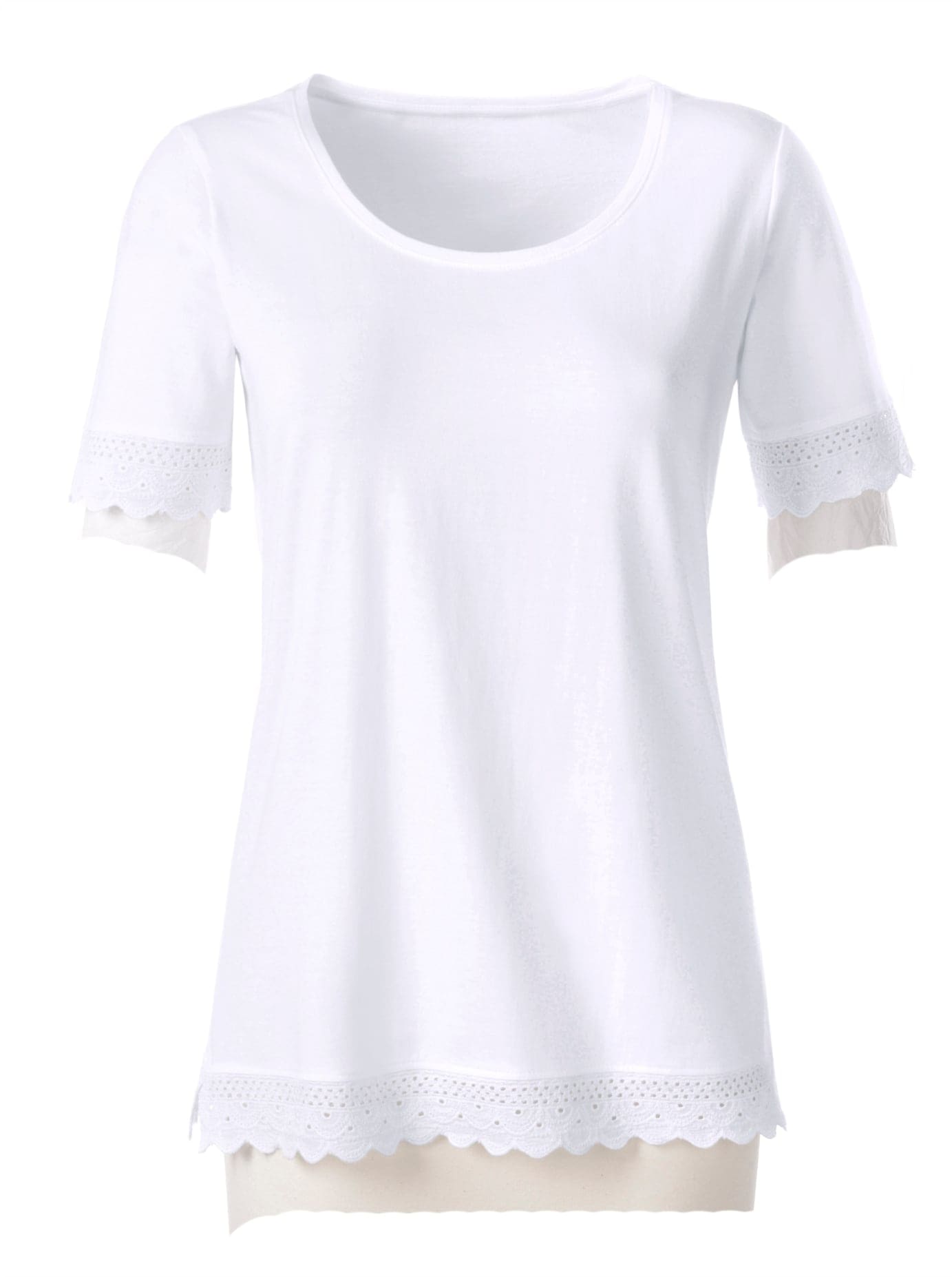 Classic Basics Spitzenshirt »Shirt«, (1 tlg.)