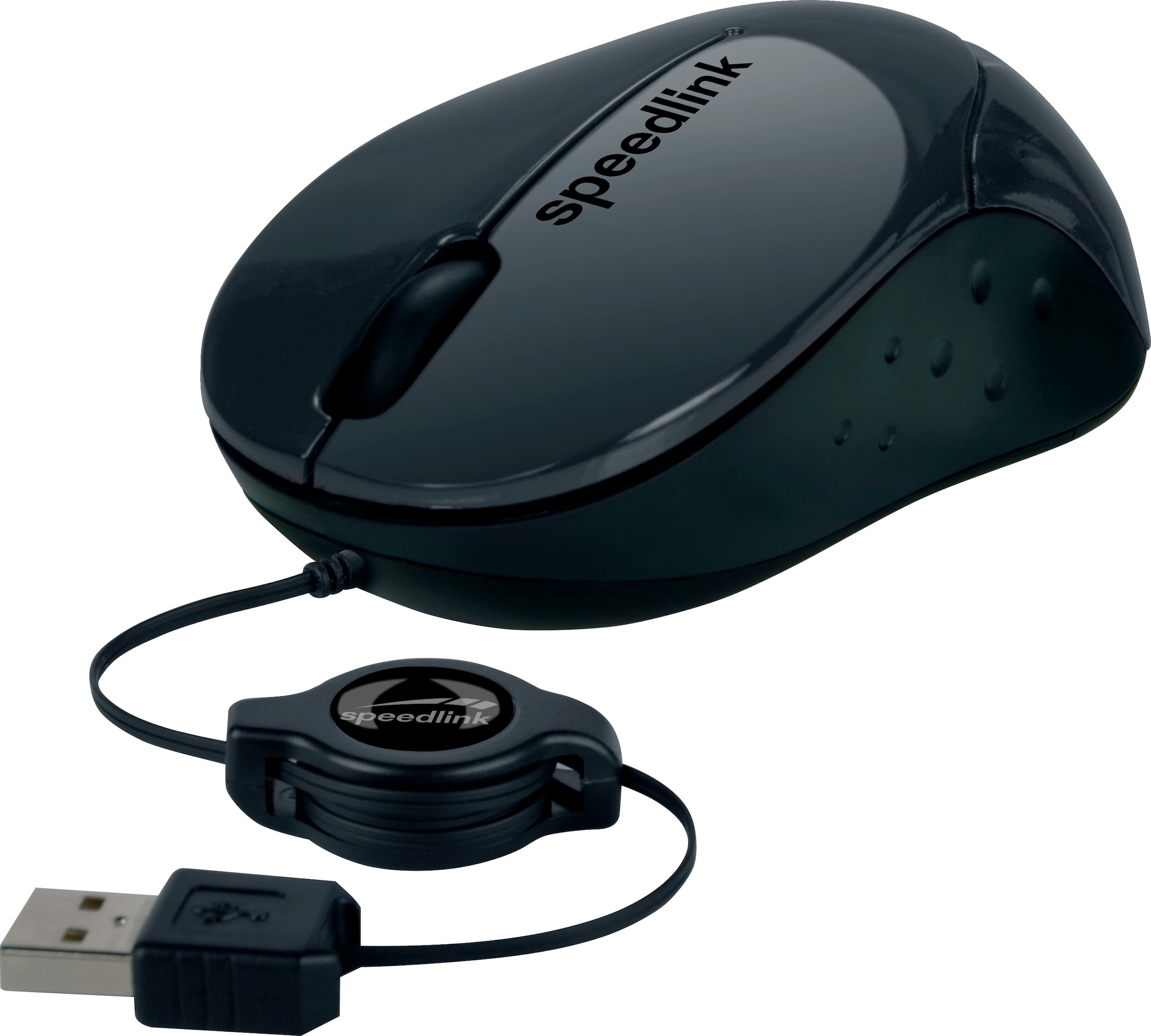 Speedlink Maus »BEENIE Mobile Mouse silent«, kabelgebunden, kompakte Maus kabelgebunden USB, einstellbare Kabellänge