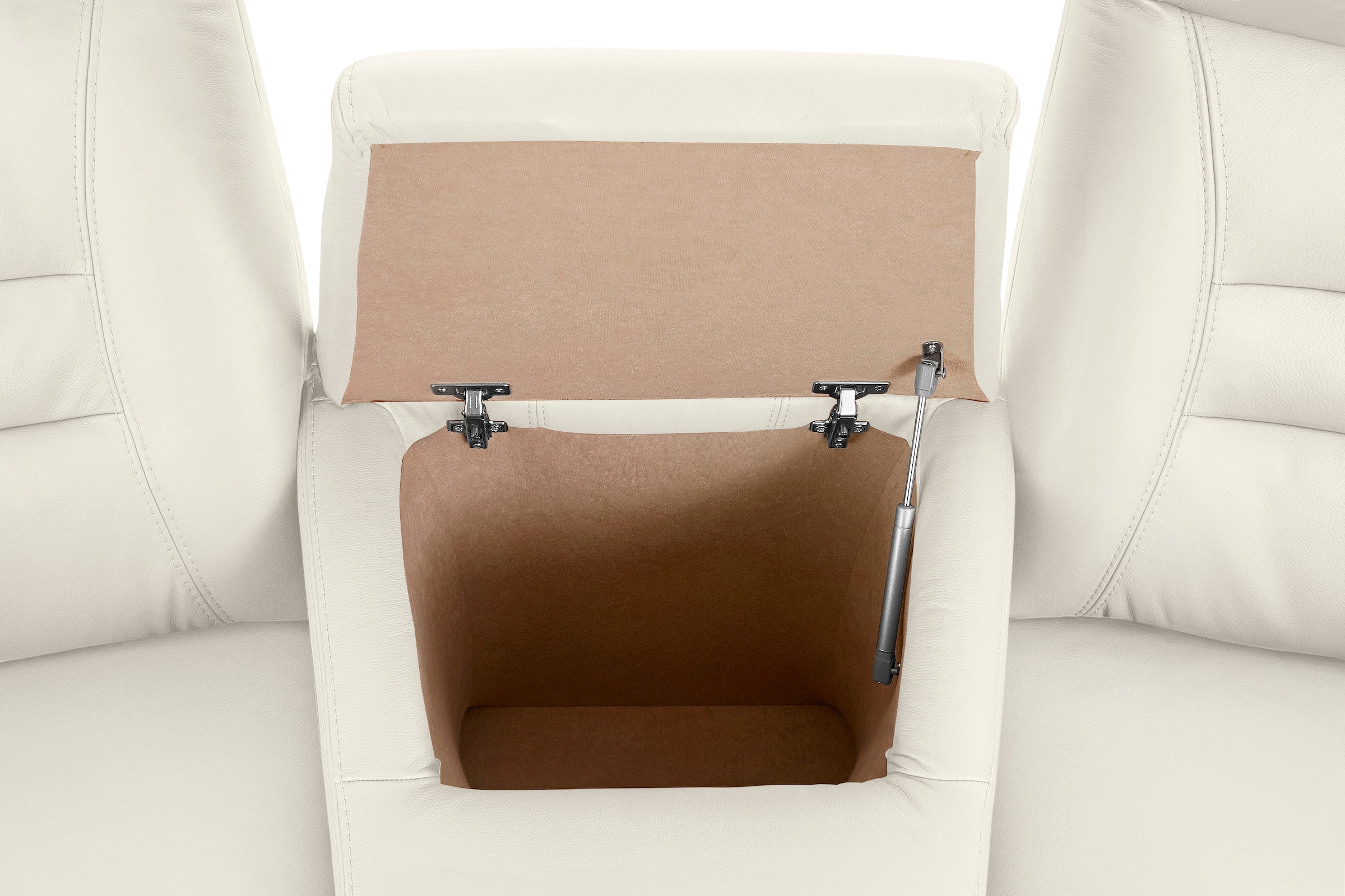 exxpo - sofa fashion 3-Sitzer »Ascoli, Kinosofa mit hohem Sitzkomfort, bequeme Armlehnen«, inkl. Relaxfunktion, Ablage und Staufach, hohe Rückenlehne