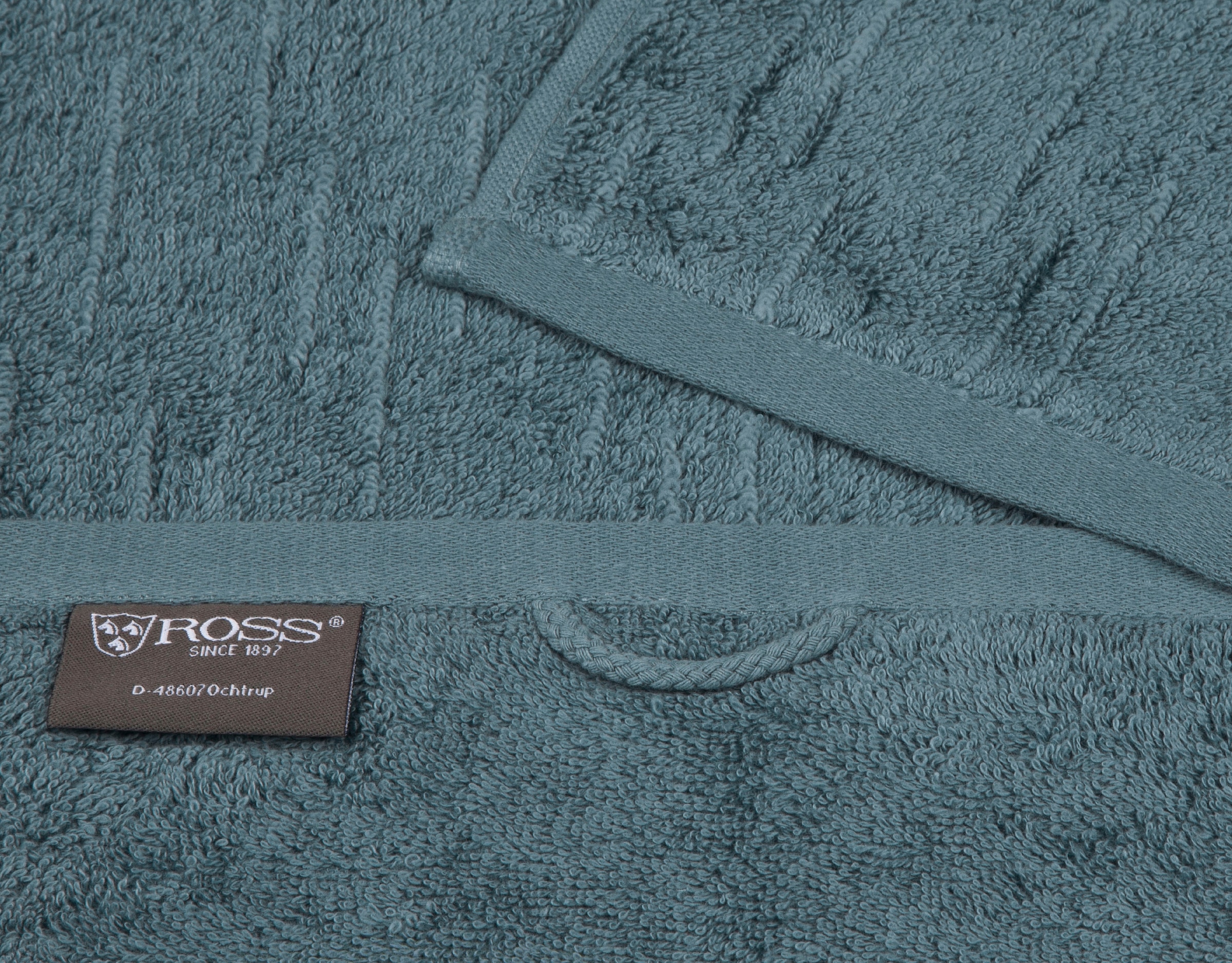 ROSS Waschhandschuh »Premium«, (6 St., 6 Waschhandschuhe 16 x 22 cm), 100% Baumwolle
