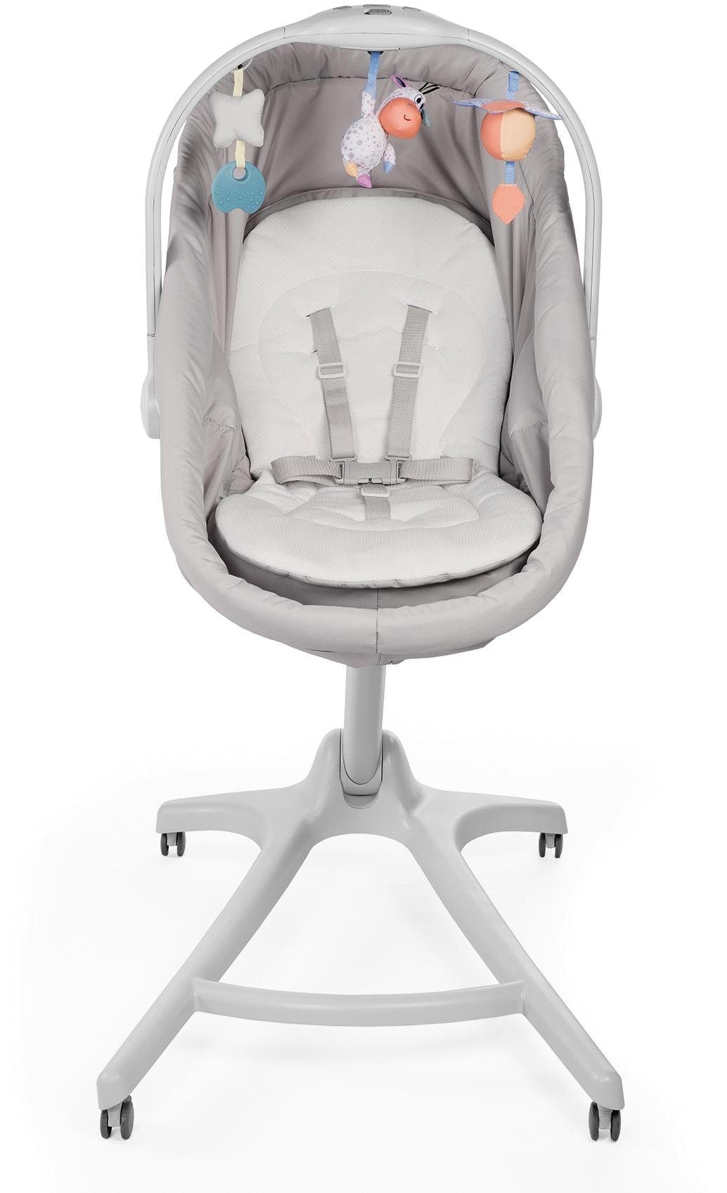 ✵ Chicco Kombihochstuhl »Baby Hug 4 in 1, Glacial«, Stubenwagen,  Liegesessel, Hochstuhl und erster Stuhl in Einem! online ordern |  Jelmoli-Versand