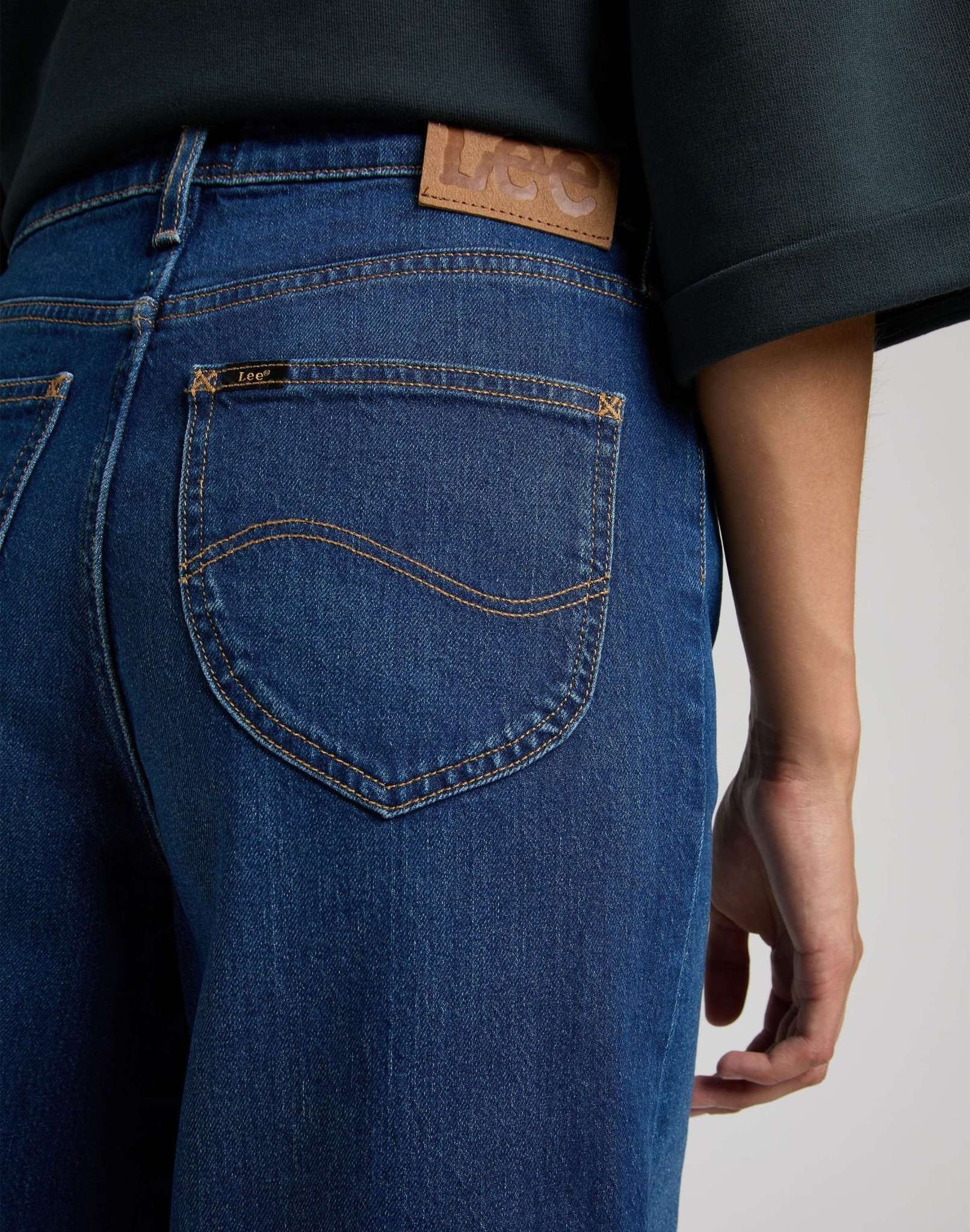 Lee® Weite Jeans »LEE Flared Jeans Wide Leg Long«