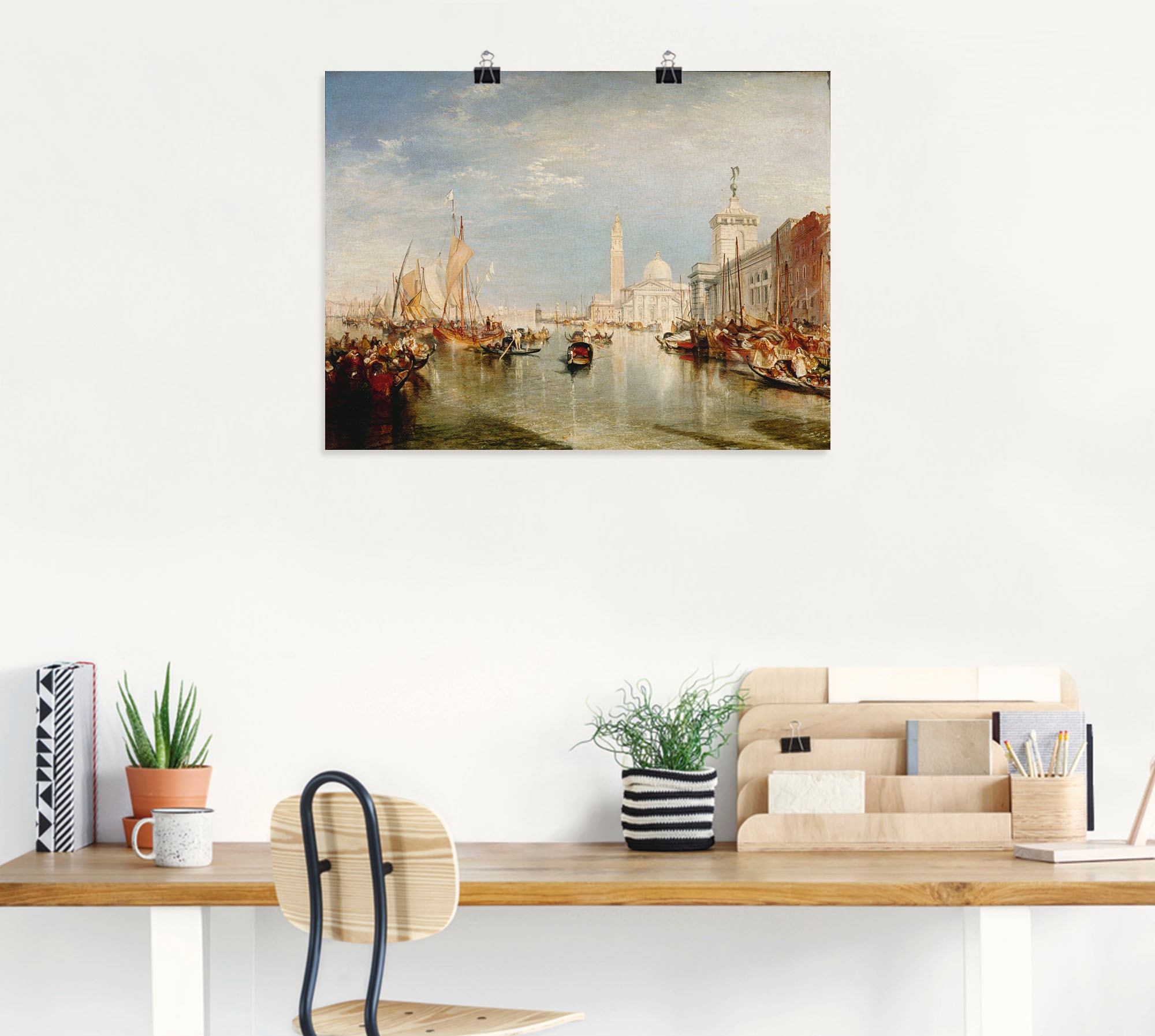 Artland Wandaufkleber Dogana St.), als | in S. »Venedig, Leinwandbild, oder Wandbild (1 Grössen Jelmoli-Versand Maggiore.«, Giorgio online versch. Italien, shoppen und Poster