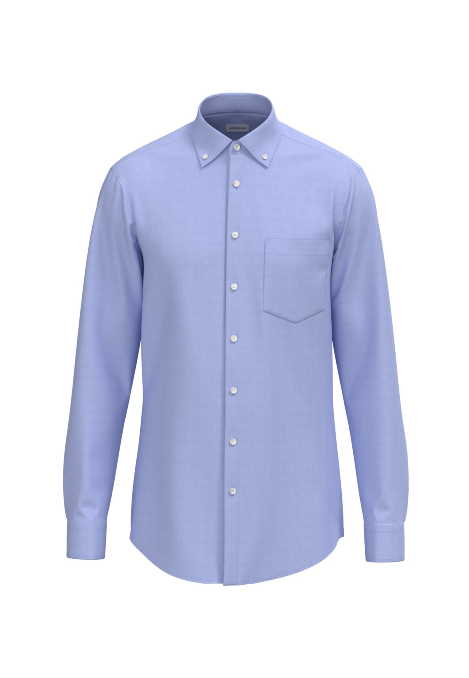 seidensticker Businesshemd »Comfort« Comfort 1/1 Button-Down-Kragen Uni