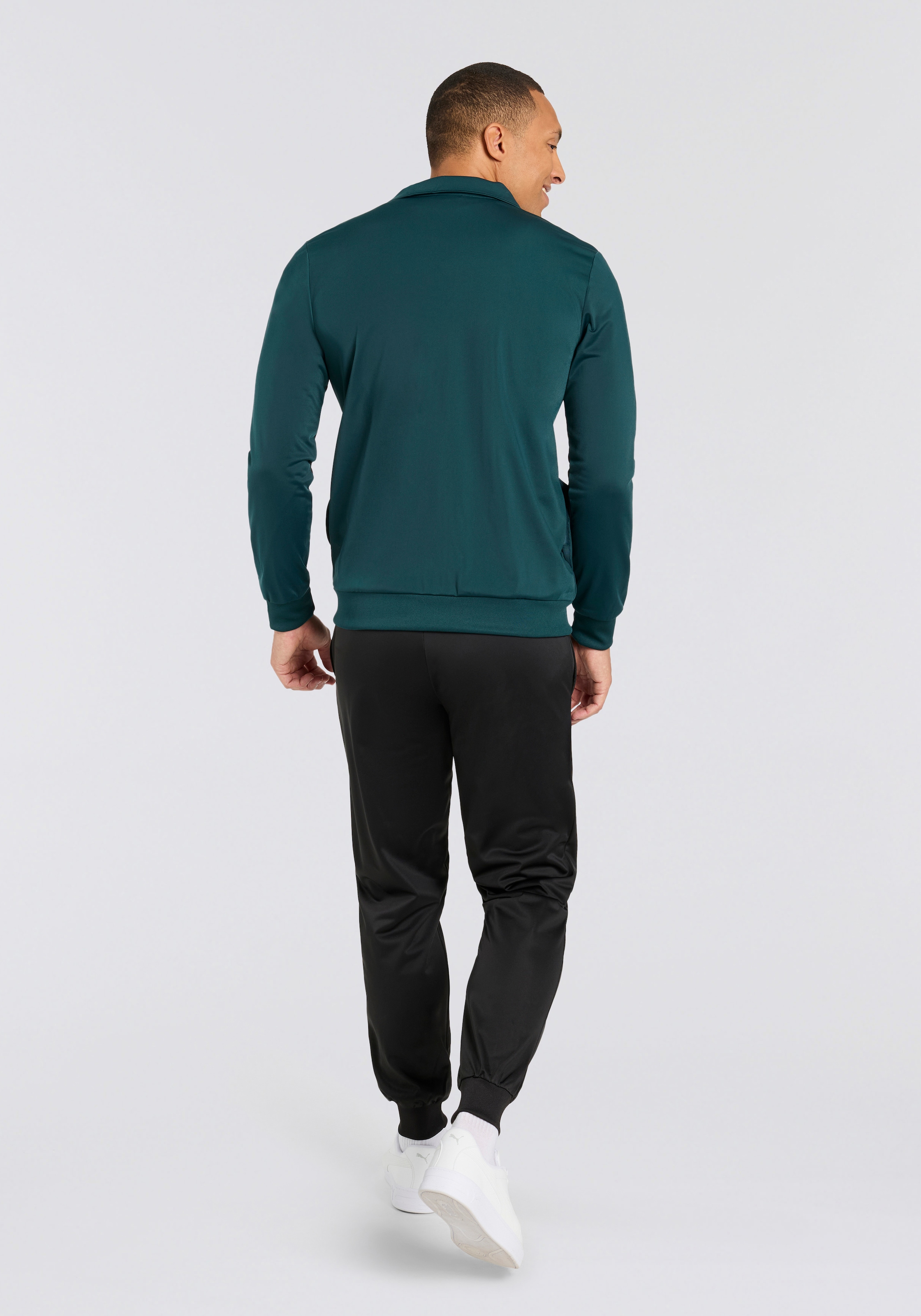PUMA Trainingsanzug »POLY COLORBLOCK SUIT«, (2 tlg.)