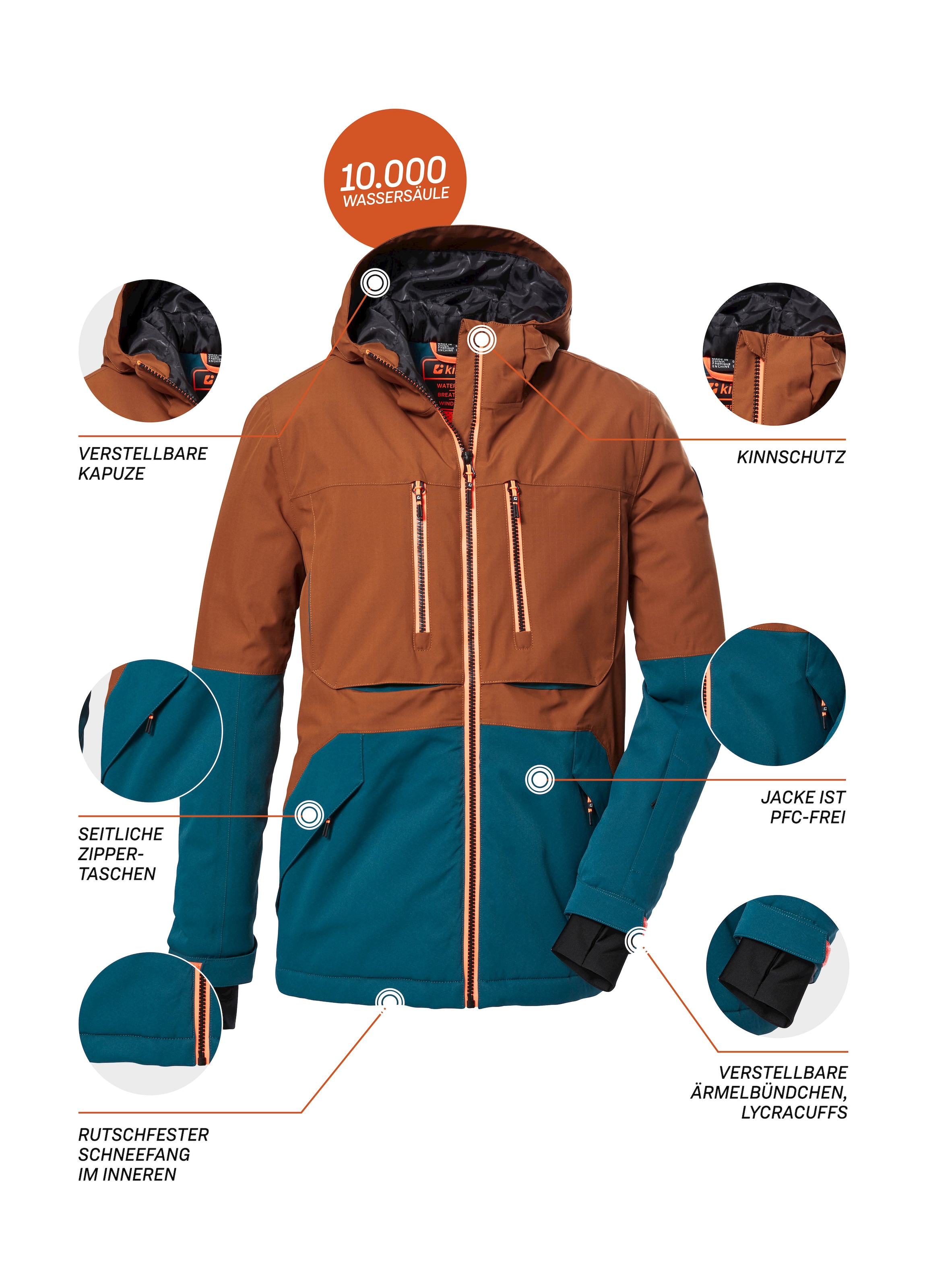 Killtec Skijacke »KSW 127 BYS SKI JCKT«