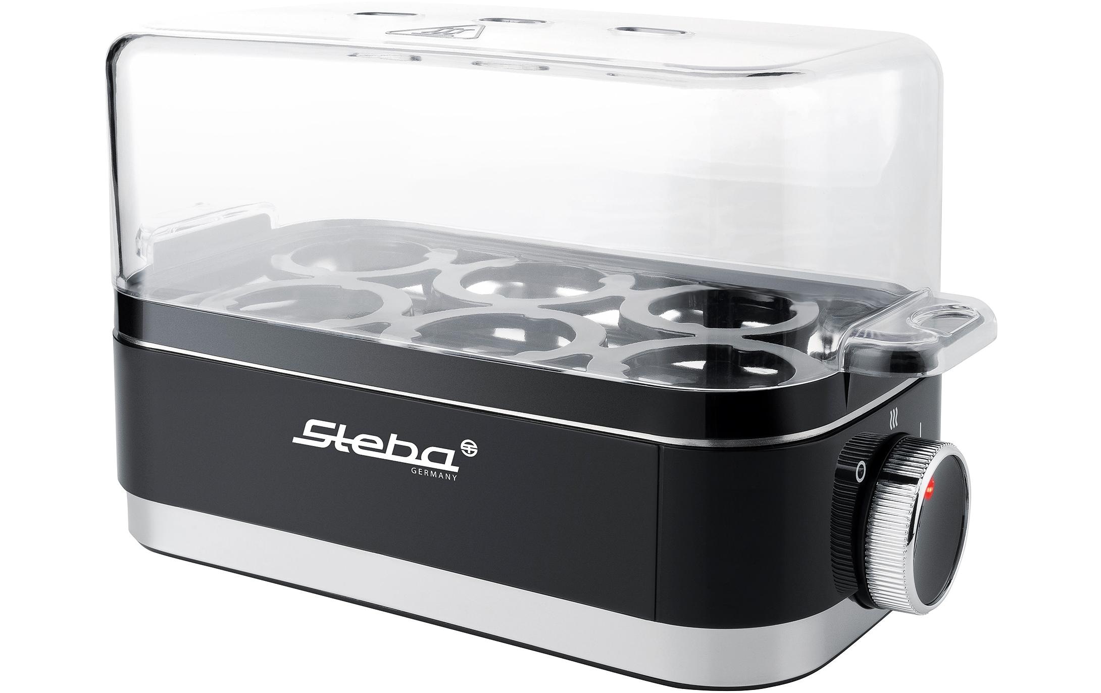 Steba Eierkocher »EK 7 6 Schwarz/Silber«, 435 W