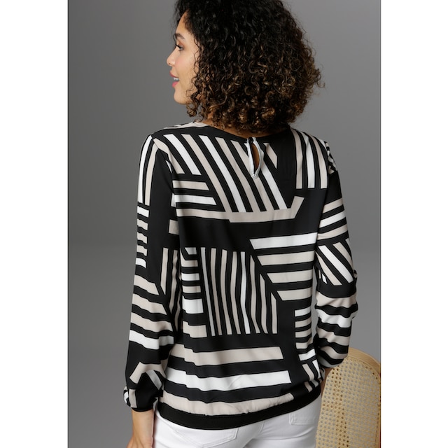 Aniston SELECTED Shirtbluse, mit grafischem Muster online kaufen bei  Jelmoli-Versand Schweiz