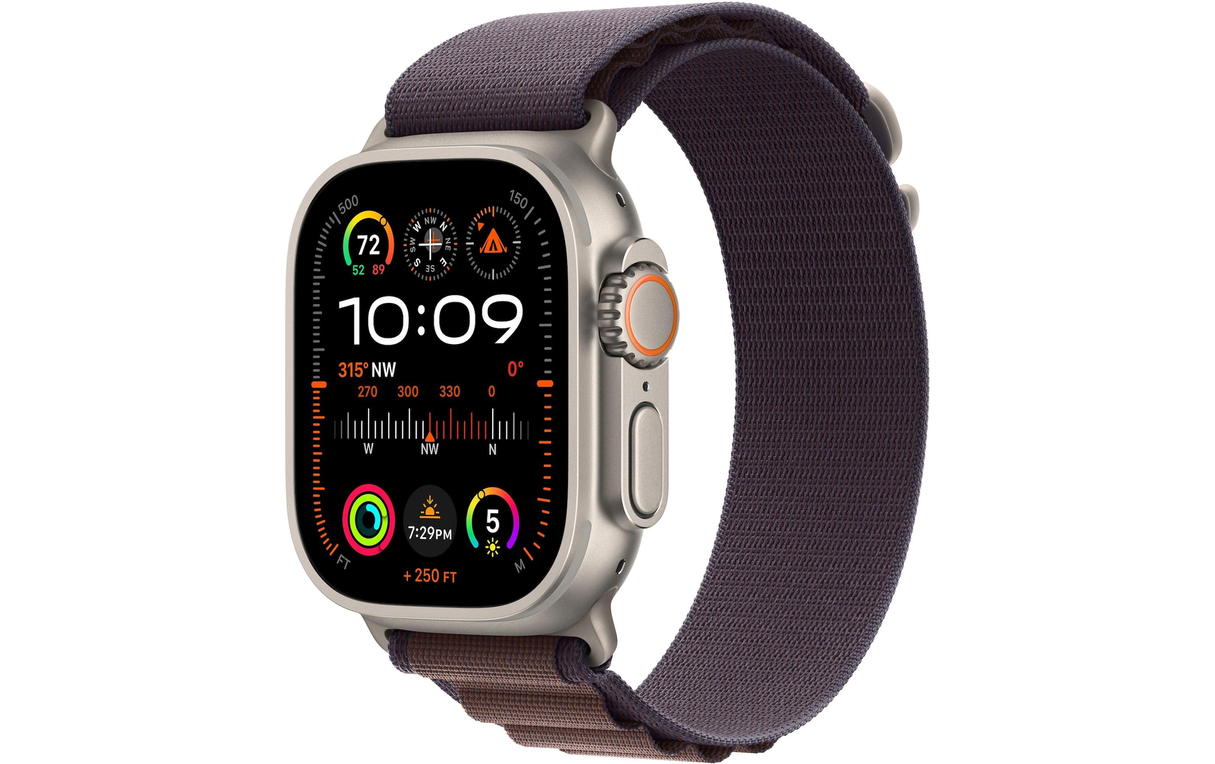 Apple Smartwatch »Ultra 2 GPS + Cellular, Titan, 49mm Alpinarmband«