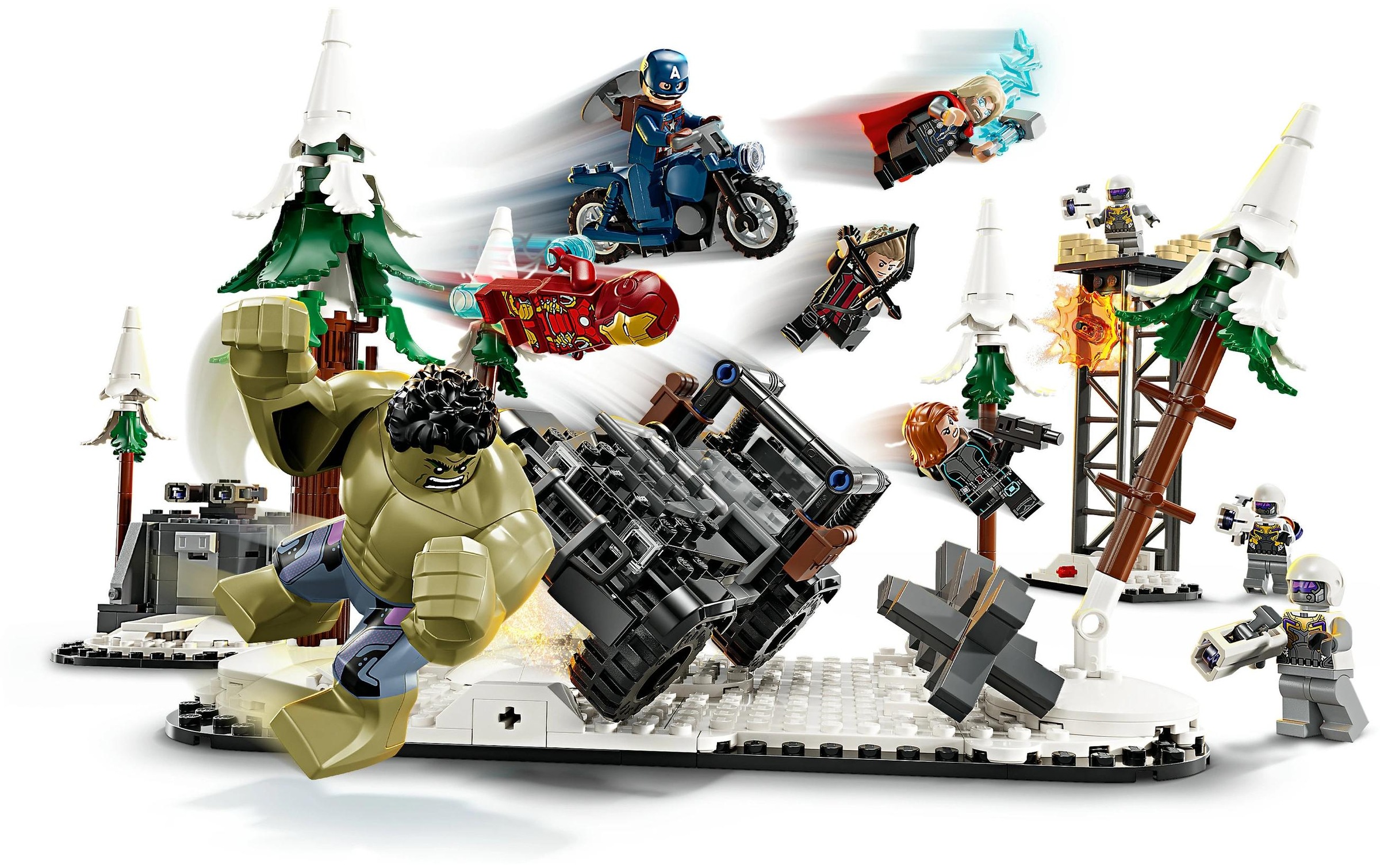 LEGO® Konstruktionsspielsteine »Marvel Avengers Assemble: Age of Ultron 76291«, (613 St.)