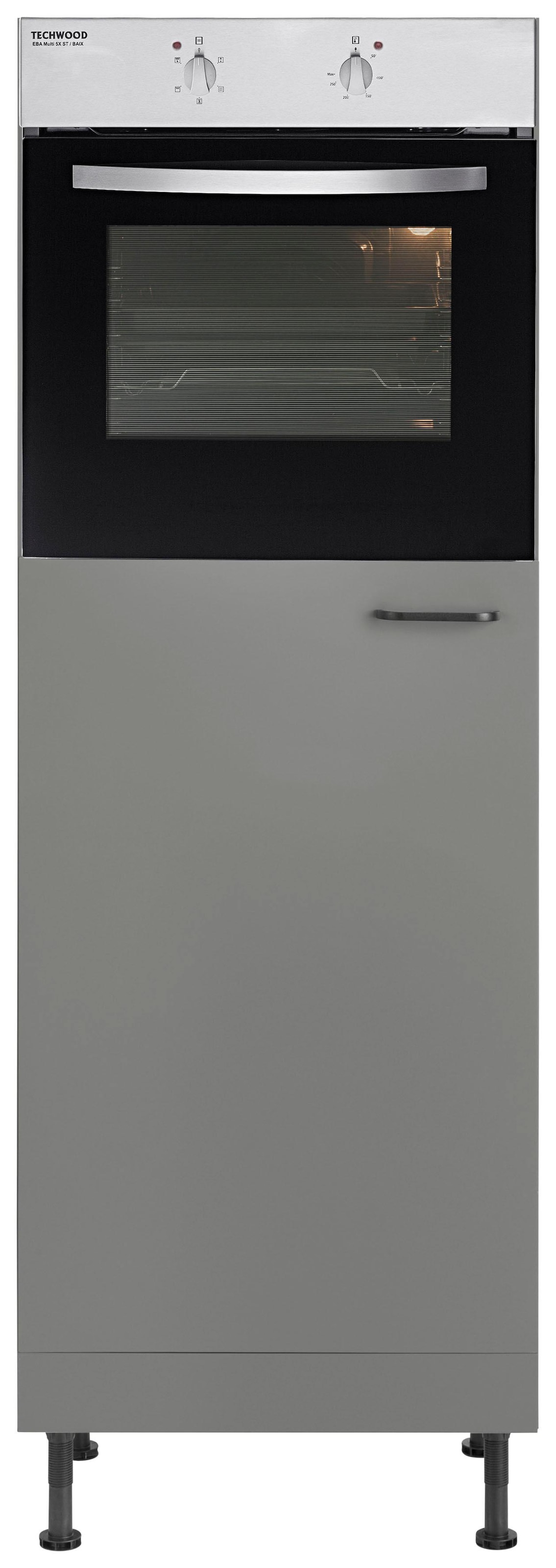 OPTIFIT Backofen/Kühlumbauschrank »Elga«, mit Soft-Close-Funktion, höhenverstellbaren Füssen, Breite 60 cm