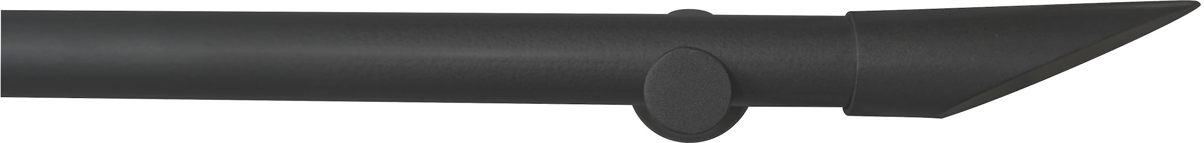 GARESA Gardinenstange »Niko«, 1 läufig-läufig, Fixmass, Fixlänge 120, 160, 200 cm, mit Ringe und Haken
