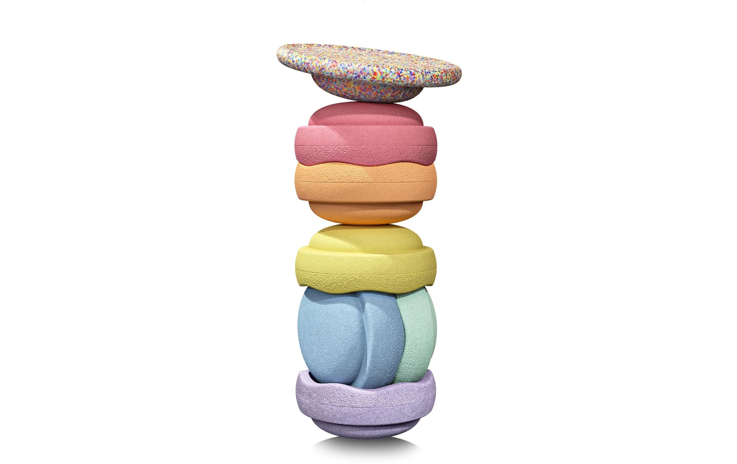 Stapelstein Lernspielzeug »Rainbow Set Pastel«