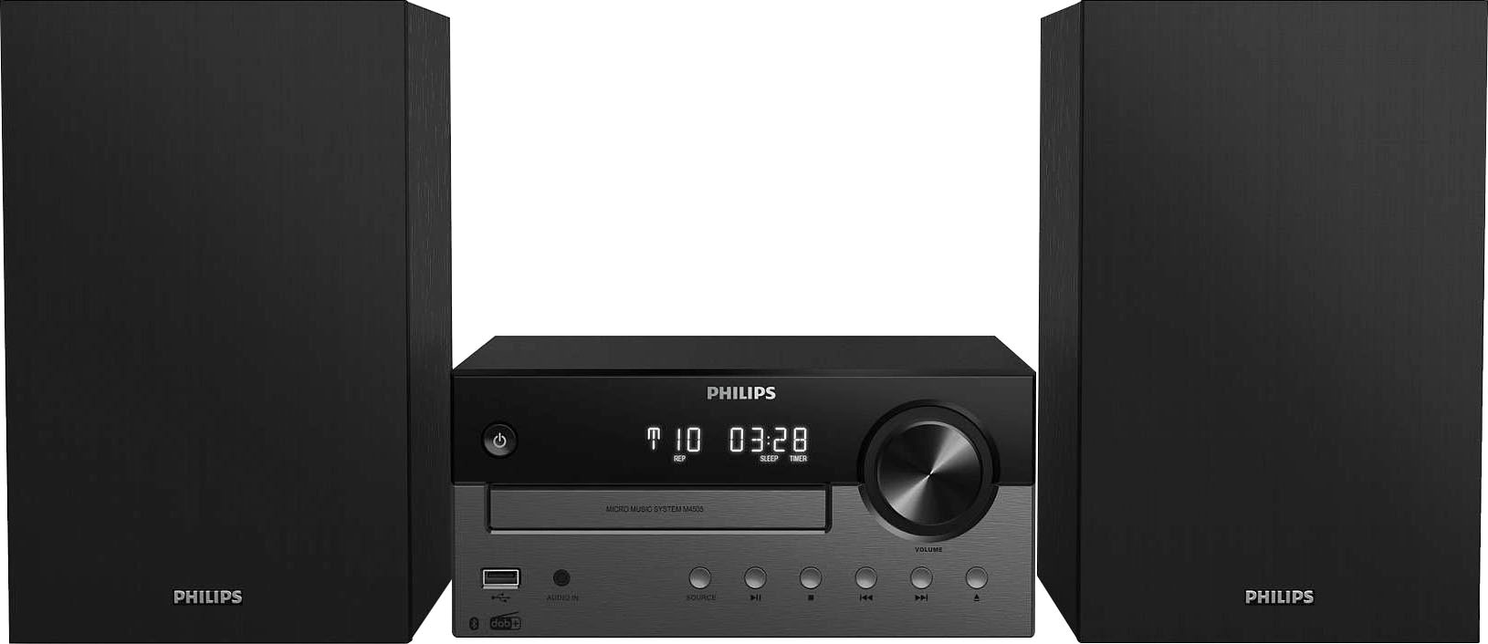 Philips Radio »TAM4505«, (Bluetooth Digitalradio (DAB+)-FM-Tuner mit RDS 60 W)