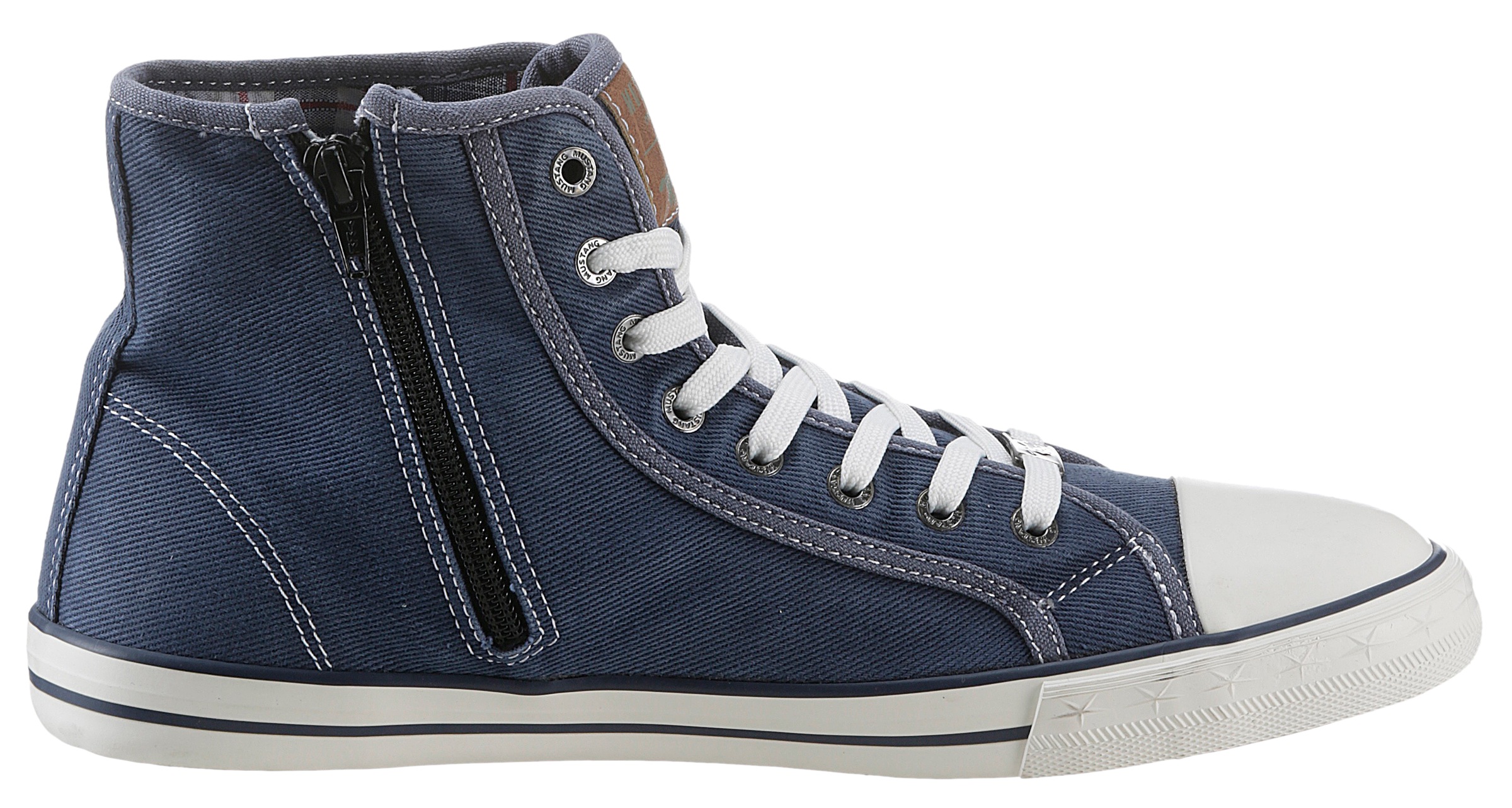 Mustang Shoes Sneaker, Schnürboots, Bikerboots mit Reissverschluss