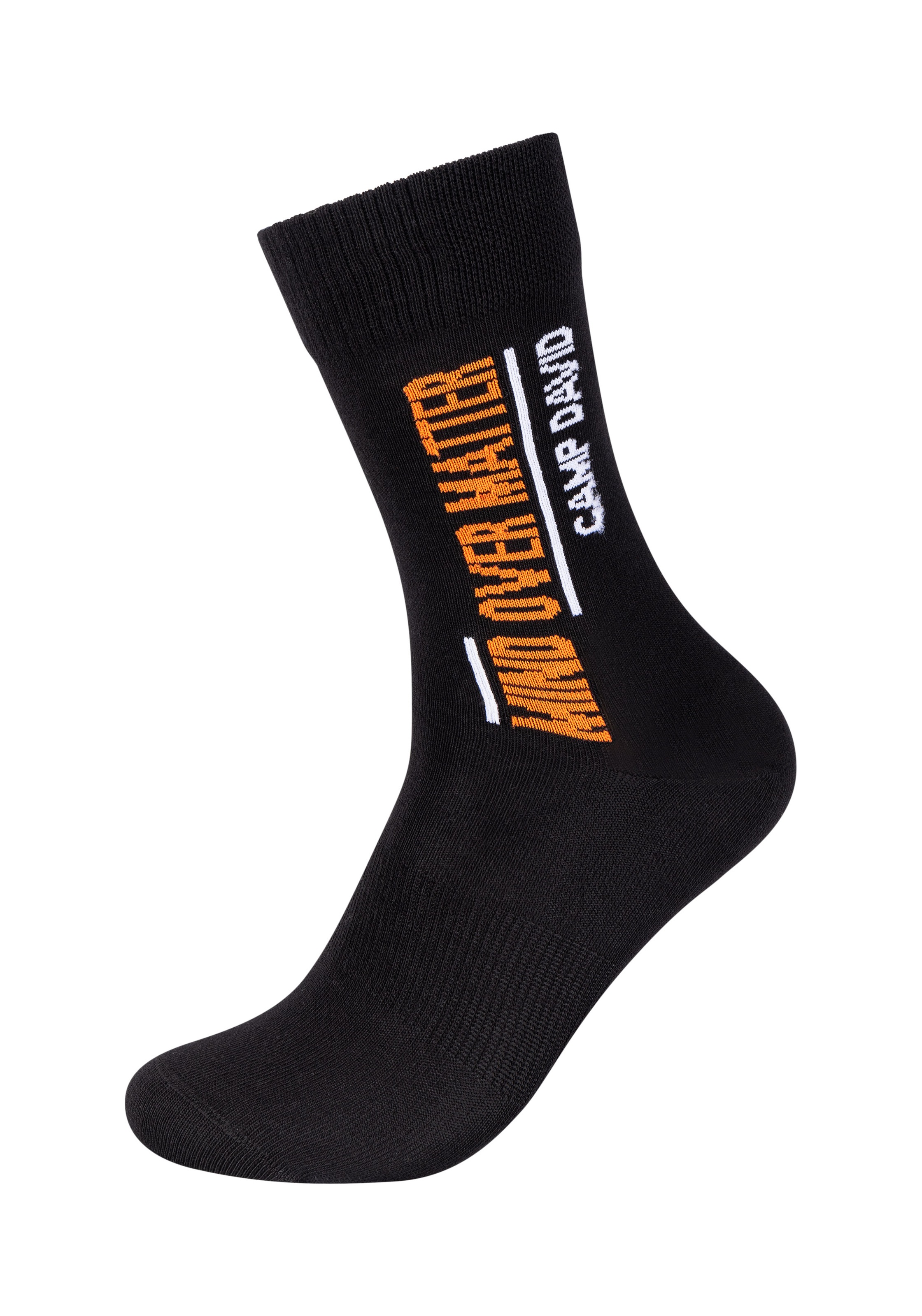 CAMP DAVID Socken »casual«, (4 Paar), mit elastischem Bund