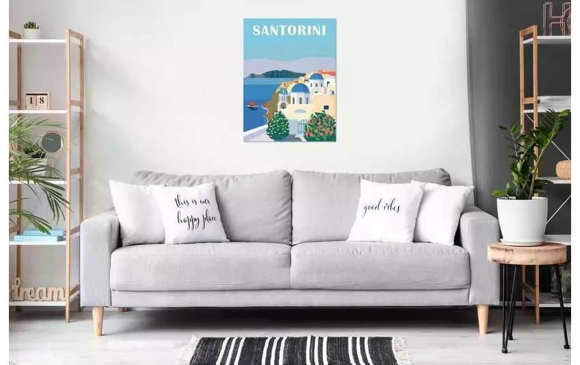 Ravensburger Malen nach Zahlen »CreArt – shades of Santorini auf Leinwand«