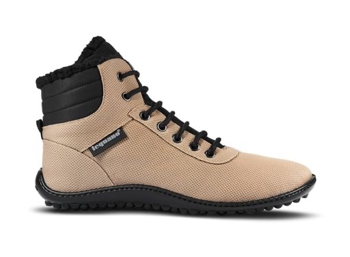 Leguano Barfussschuh »KOSMO«, Bequemschuh, Schnürboots mit einzigartiger Halbkugel-Laufsohle