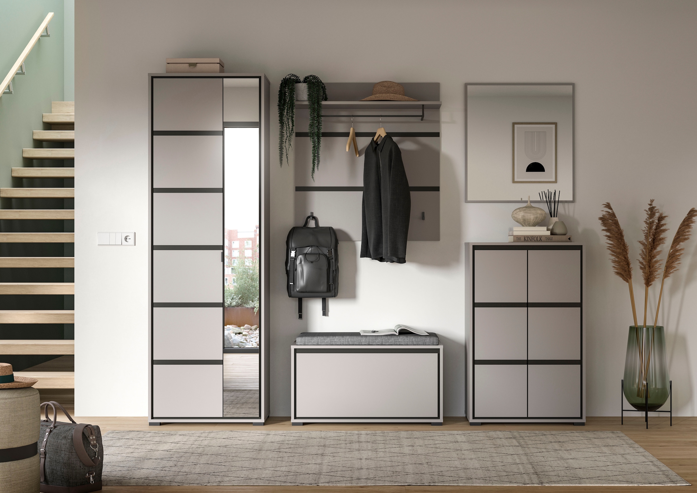INOSIGN Garderobenpaneel »Skygge«, (1 St.), Garderobe, Garderobenmöbel, Paneel, Breite 85 cm