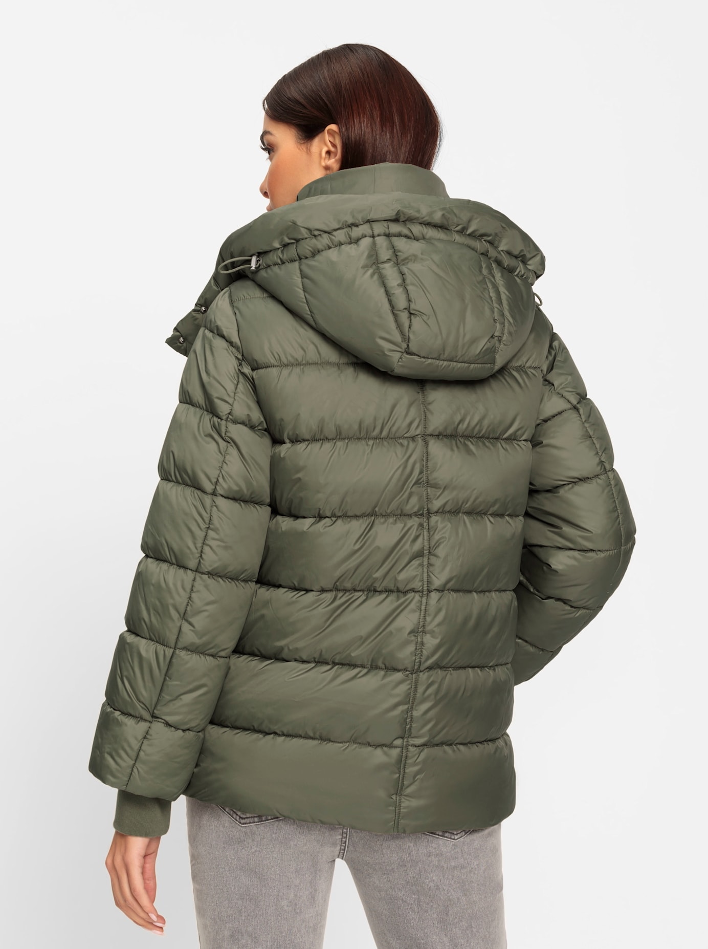 heine Steppjacke, mit Kapuze