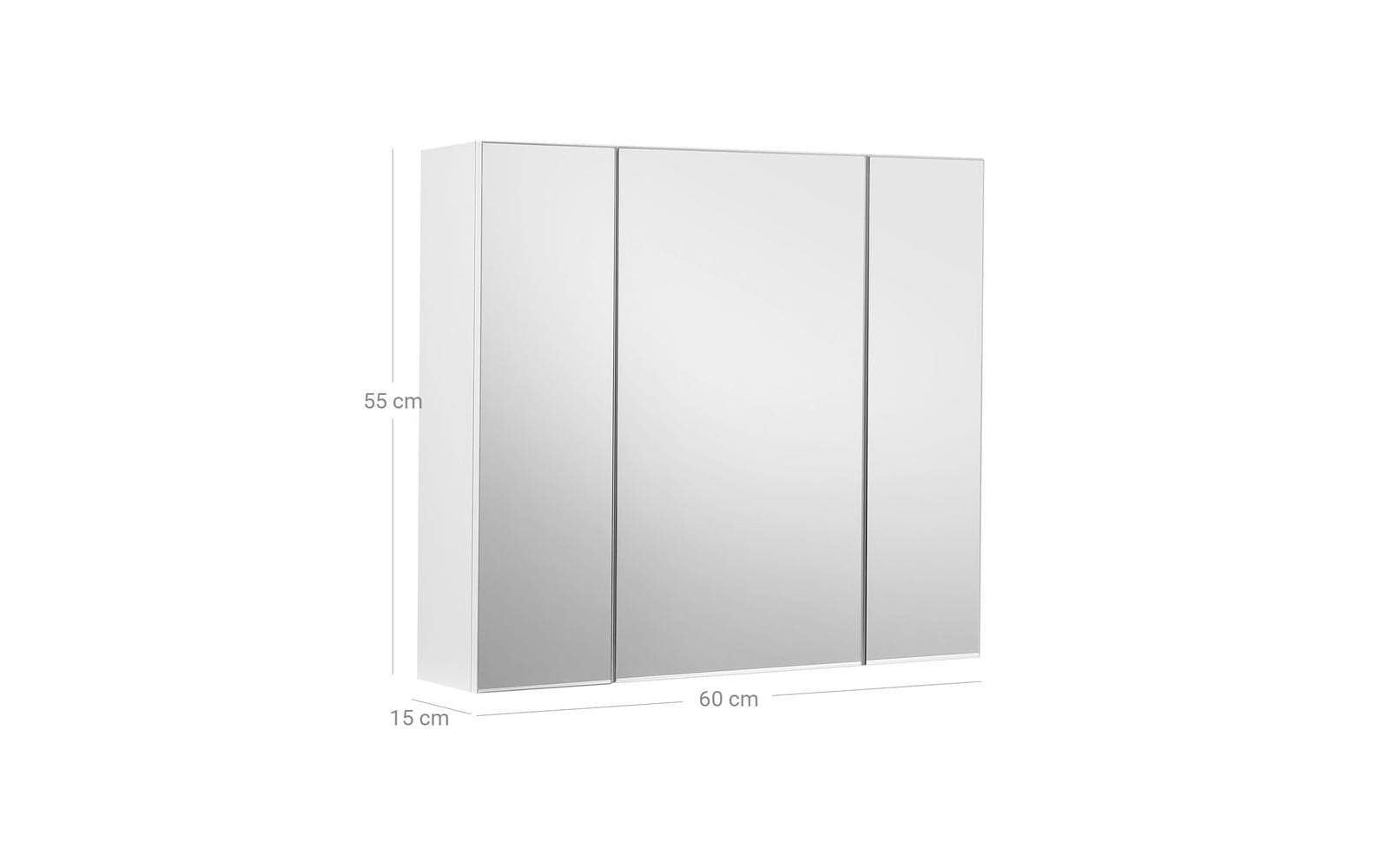 VASAGLE Badregal »55 x 60 cm«