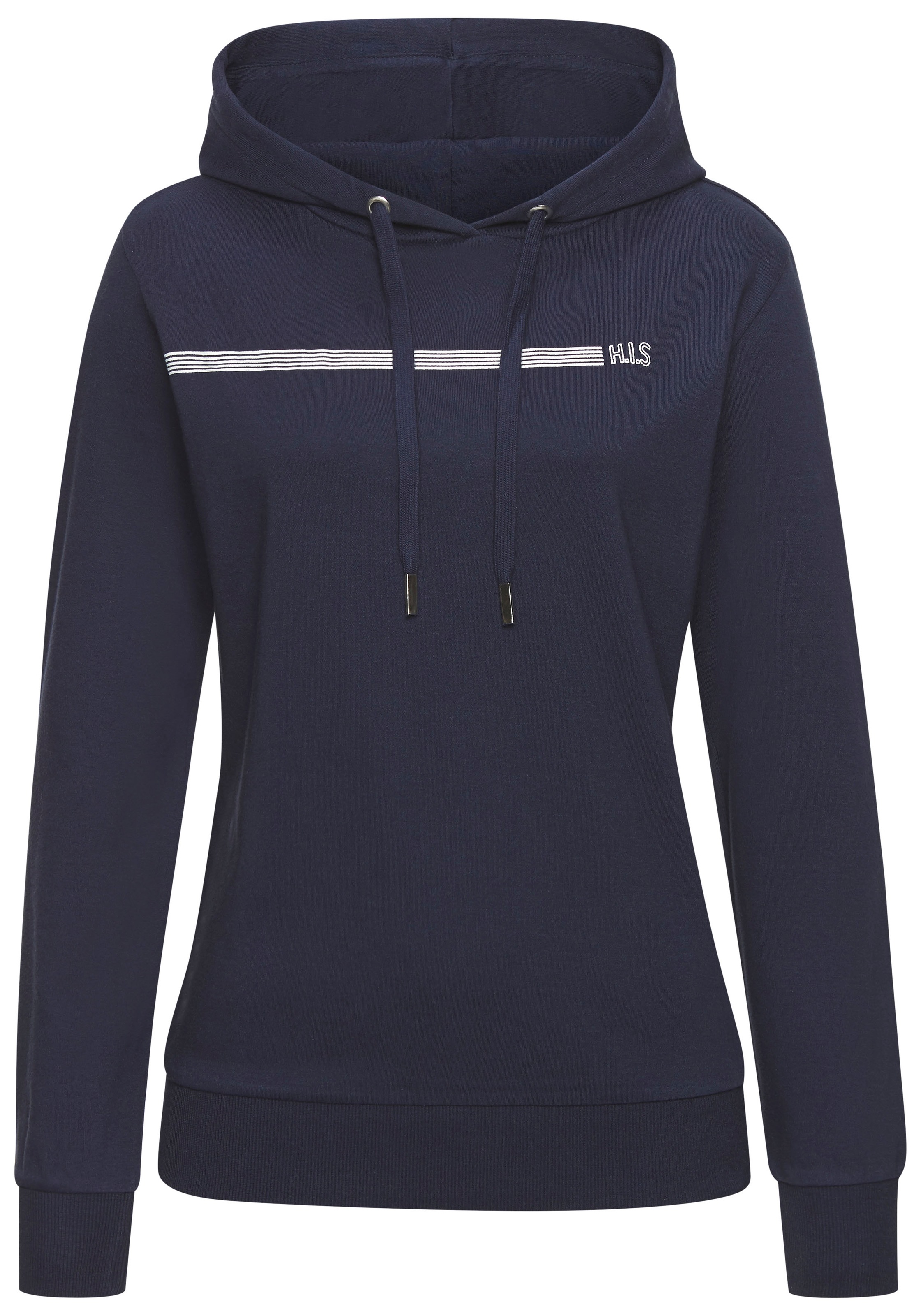 H.I.S Hoodie, mit Streifenprint, Loungewear