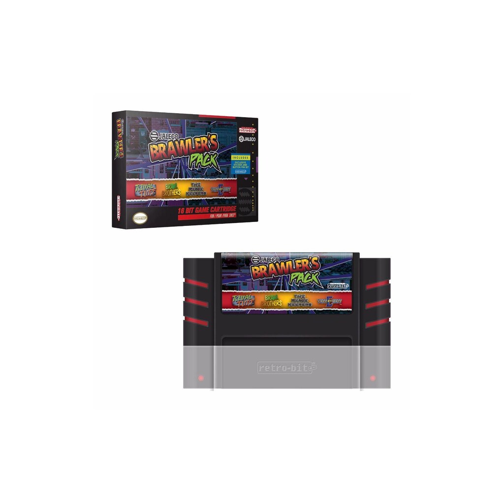 Retro Bit Spielesoftware »Jaleco Brawler's Pack«, SNES