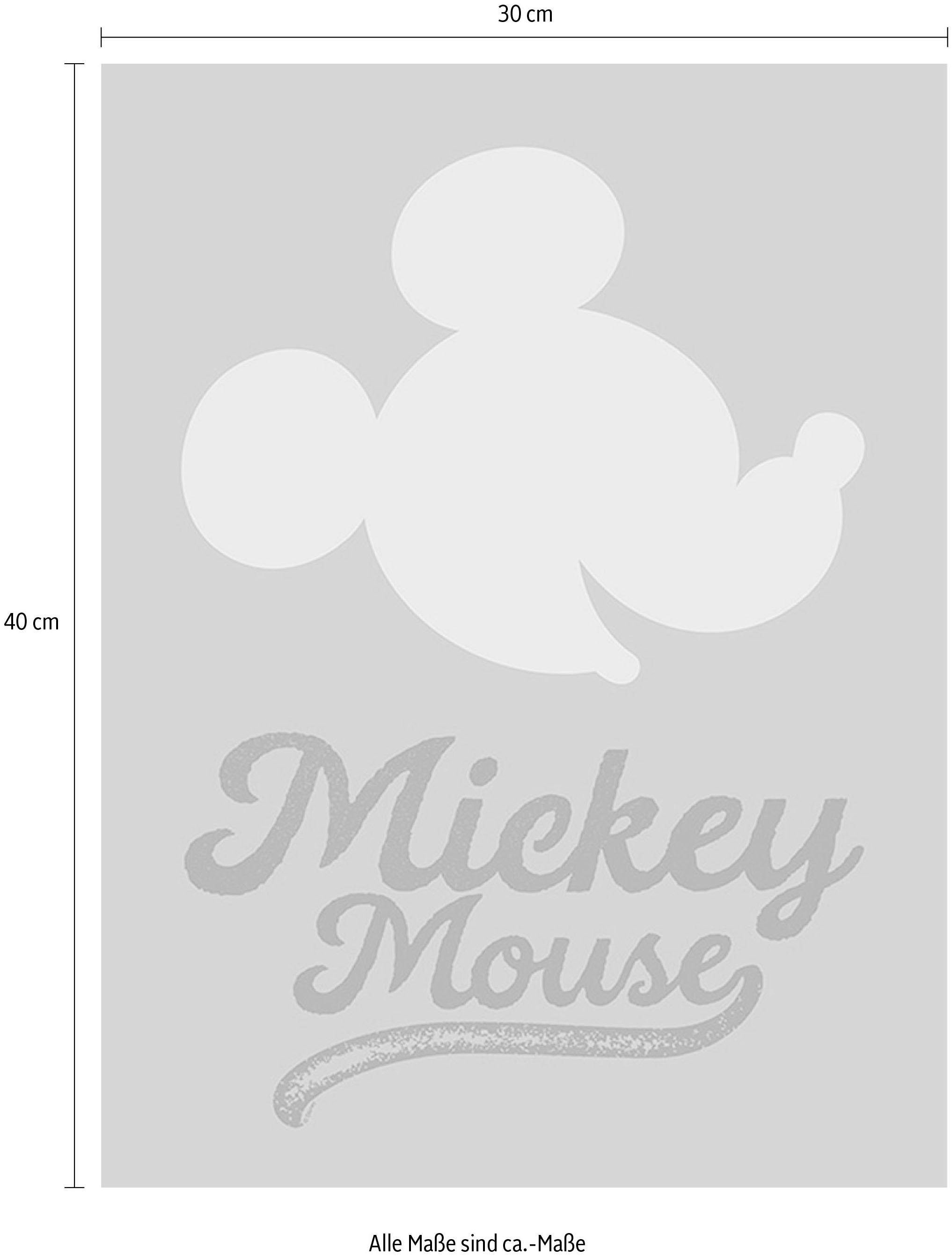 ✵ Komar Poster »Mickey Mouse | Kinderzimmer, entdecken Head«, Disney, Jelmoli-Versand Wohnzimmer St.), Schlafzimmer, (1 Green günstig