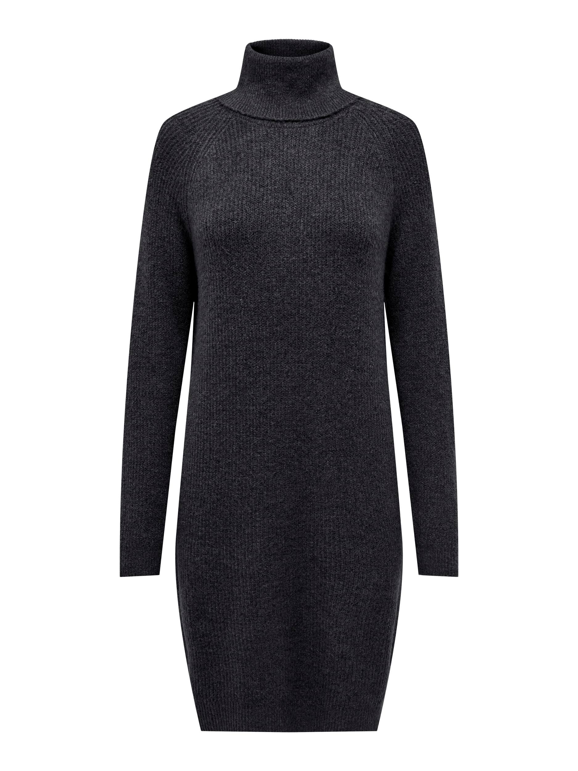 ONLY Strickkleid »ONLSILLY LS ROLLNECK DRESS BF KNT«, mit Rollkragen
