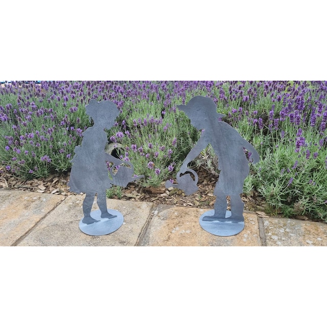 Ambiente Haus Gartenfigur »Mädchen / Junge Set aus Metall 45cm«, (1 St.)  online kaufen | Jelmoli-Versand